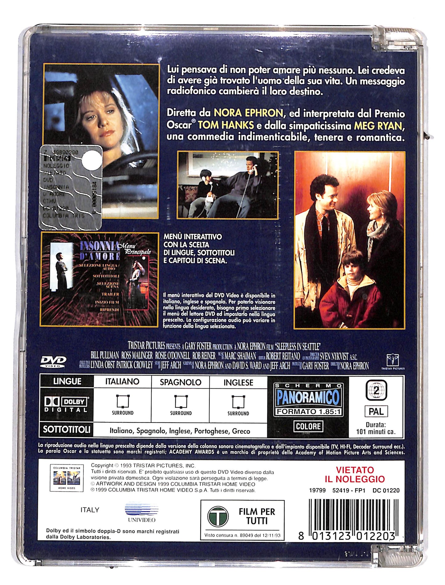 EBOND Insonnia D'Amore SJB DVD DB628369