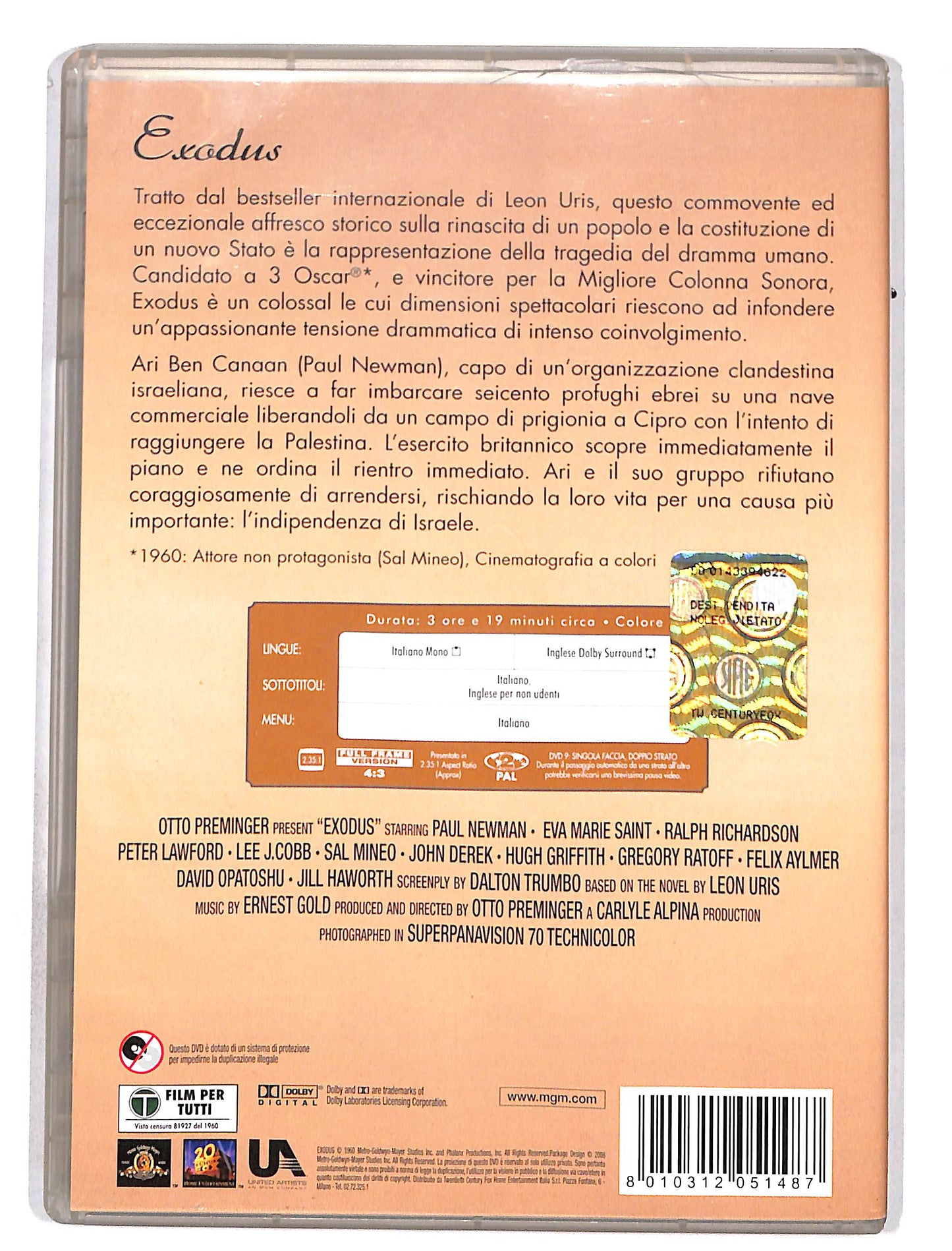 EBOND Exodus DVD DB628372