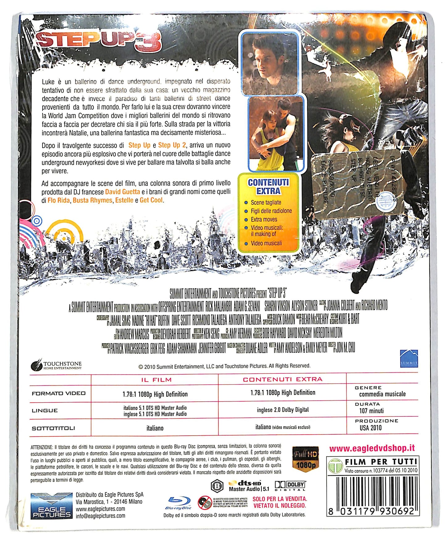 EBOND Step Up 3 BLURAY DB628665