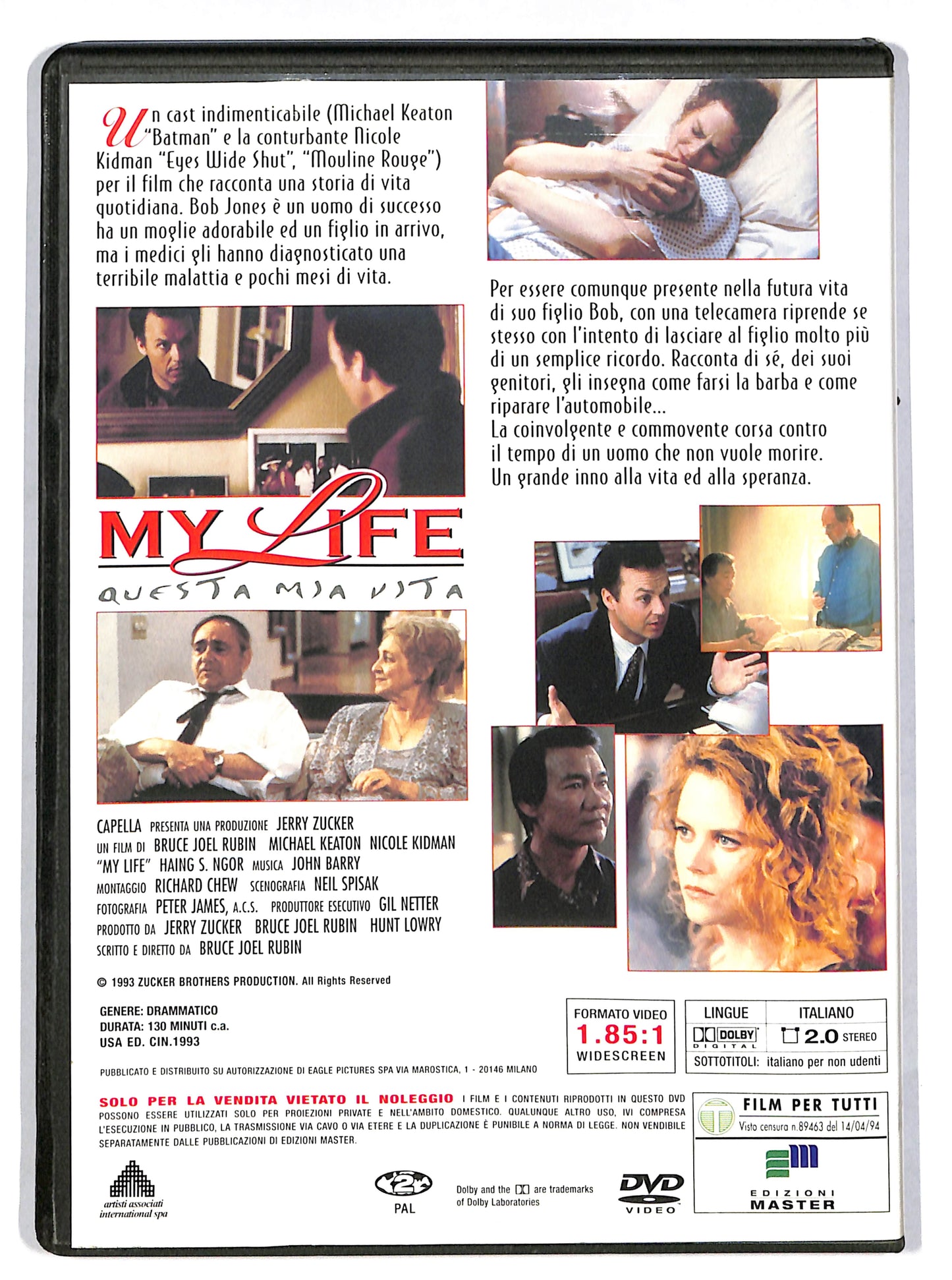 EBOND My Life - Questa mia vita EDITORIALE DVD DB628917