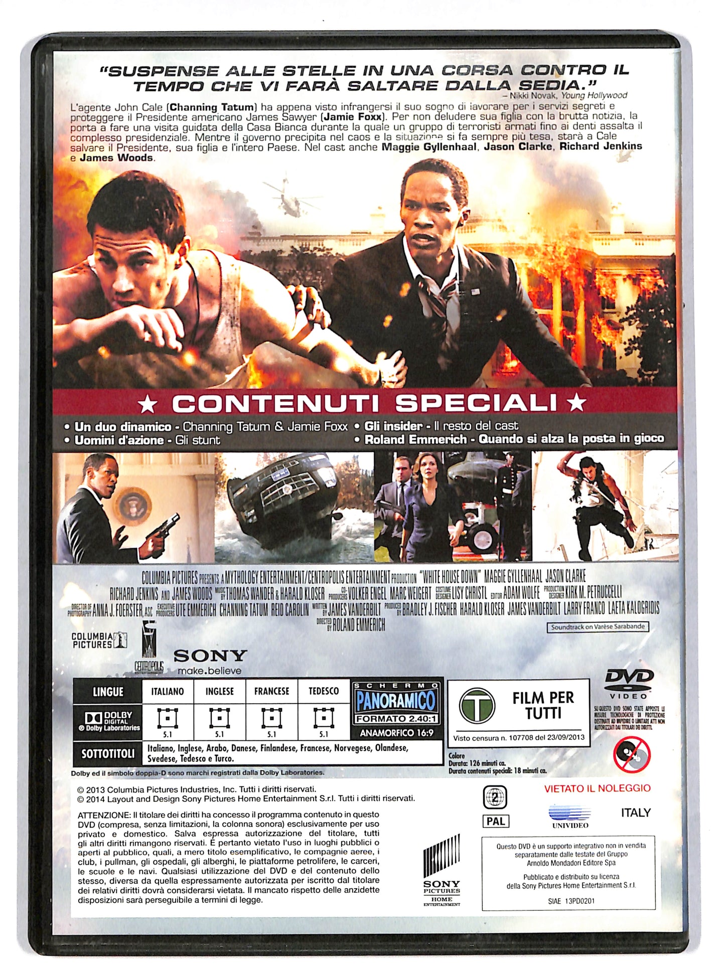 EBOND Sotto assedio - White House Down EDITORIALE DVD DB628927