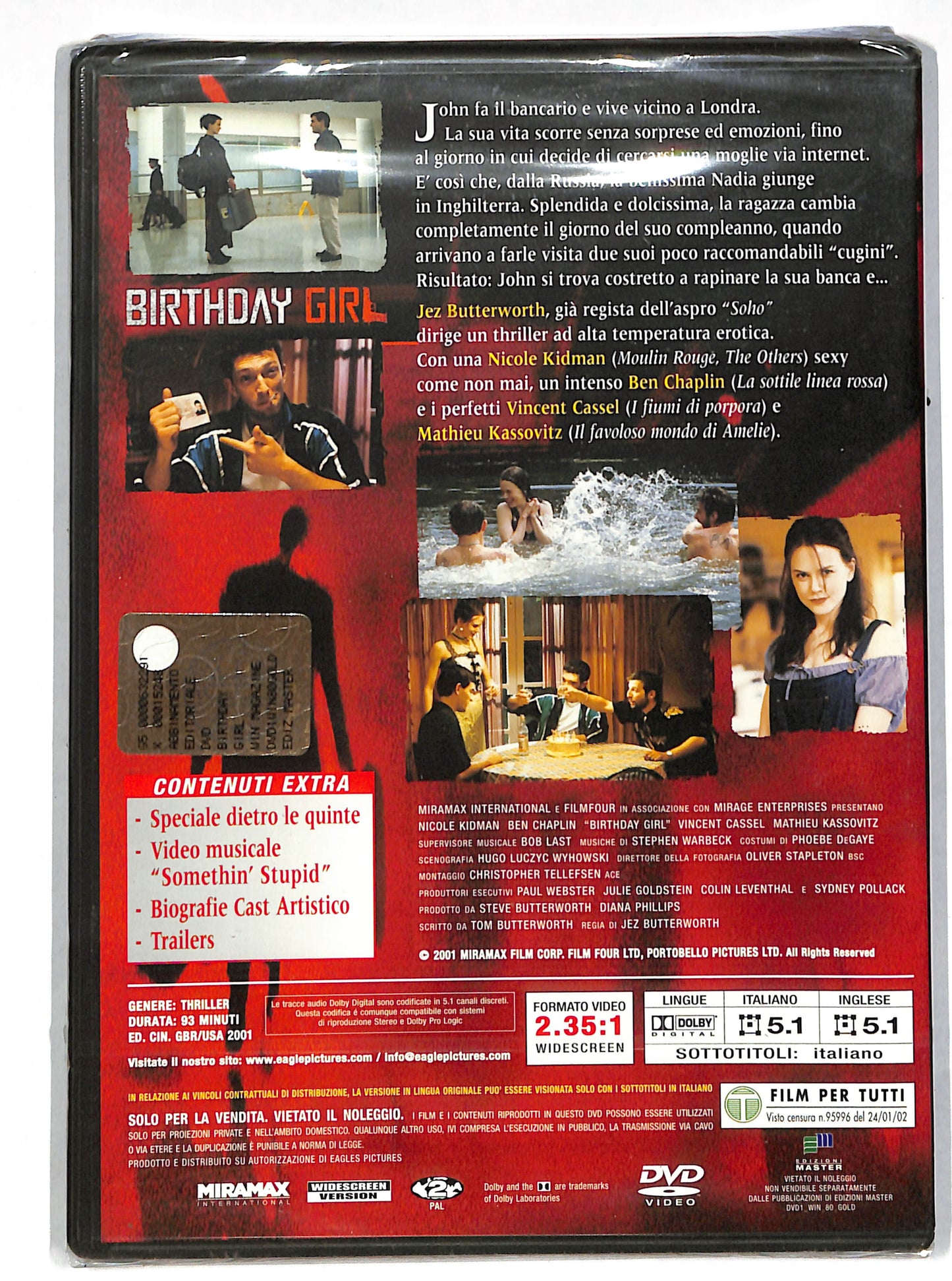 EBOND Birthday Girl EDITORIALE DVD DB628938