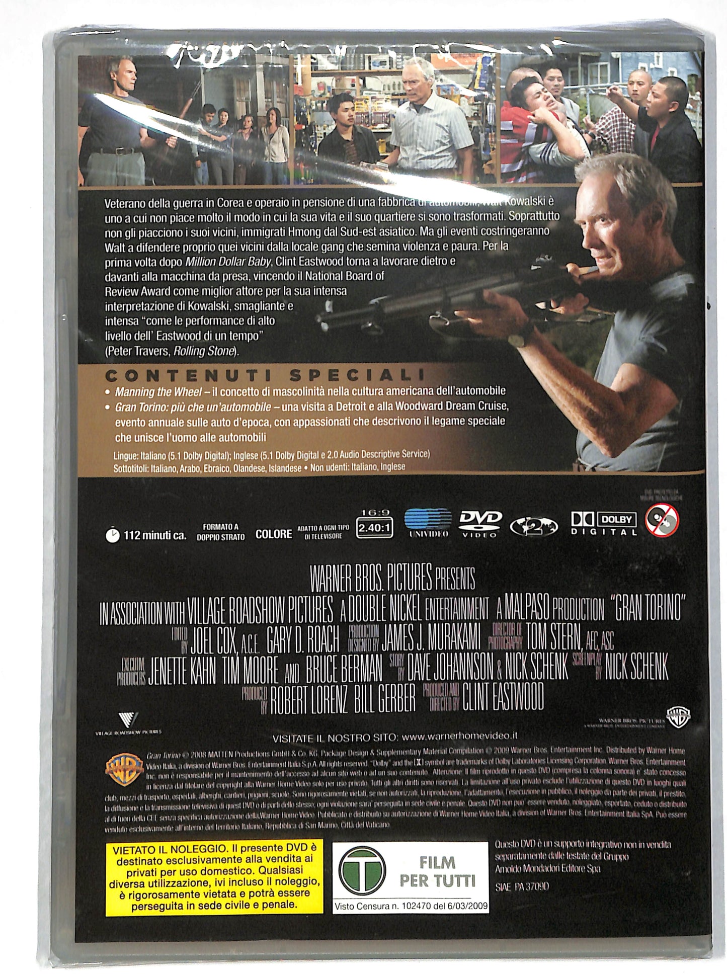 EBOND Gran Torino EDITORIALE DVD DB628939