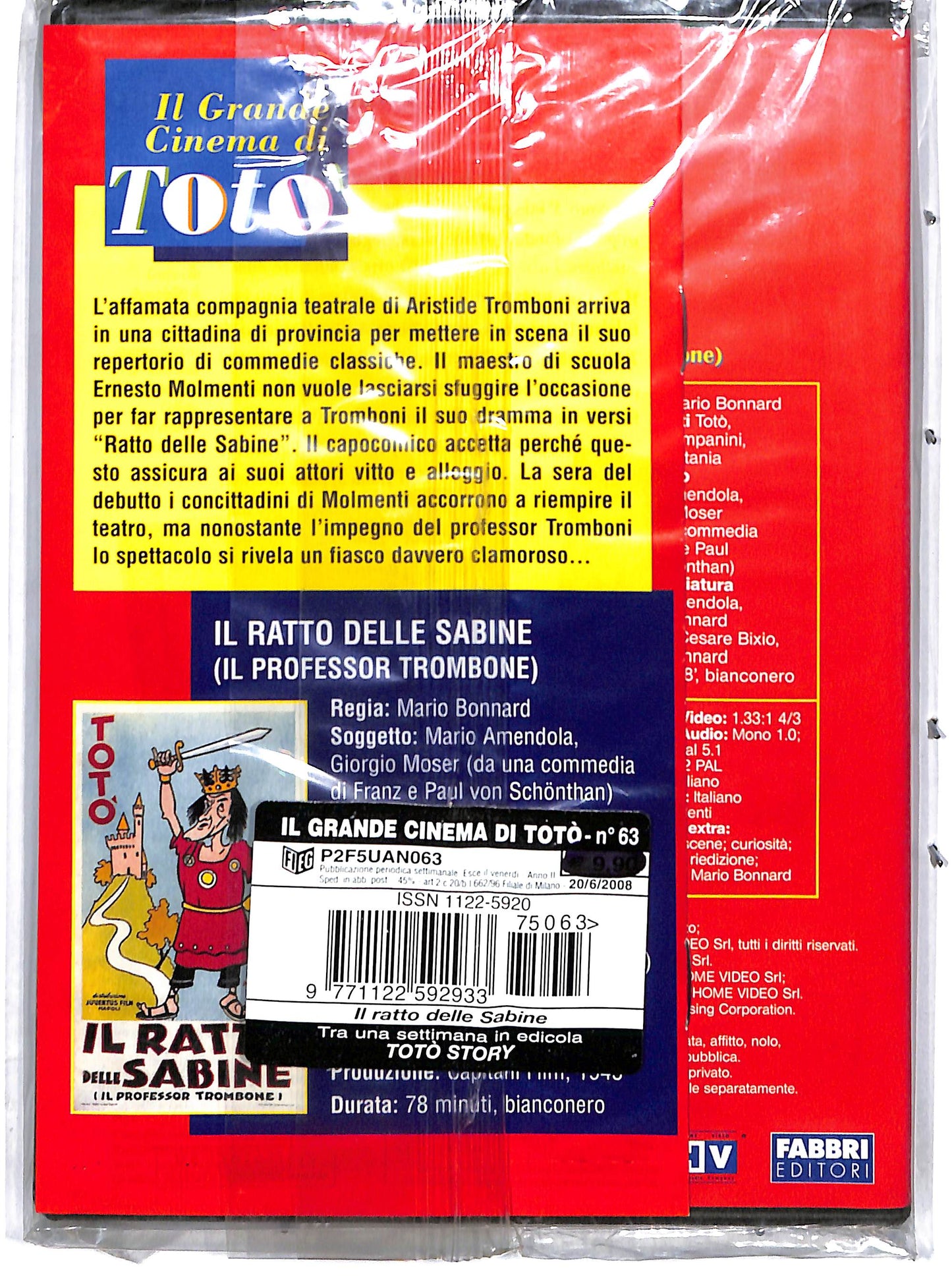 EBOND Il ratto delle Sabine - EDITORIALE DVD DB629215