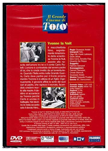EBOND Il Grande Cinema Di Toto: Yvonne La Nuit DVD DB629224