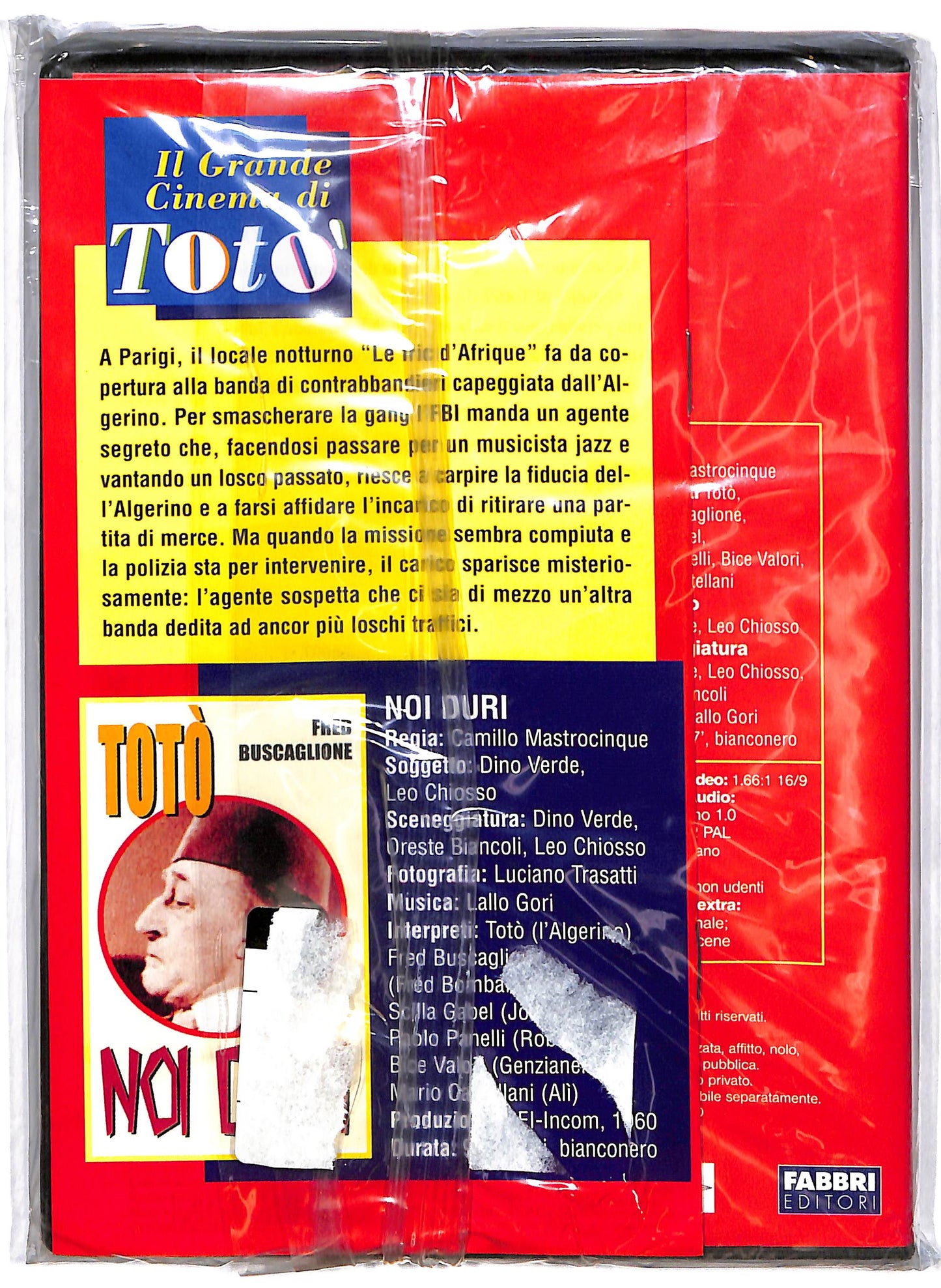 EBOND Il Grande Cinema di Toto - Noi duri EDITORIALE DVD DB629234