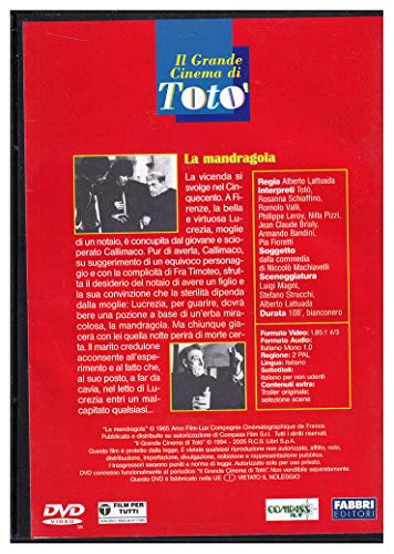 EBOND Il Grande Cinema Di Toto: La Mandragola DVD DB629235