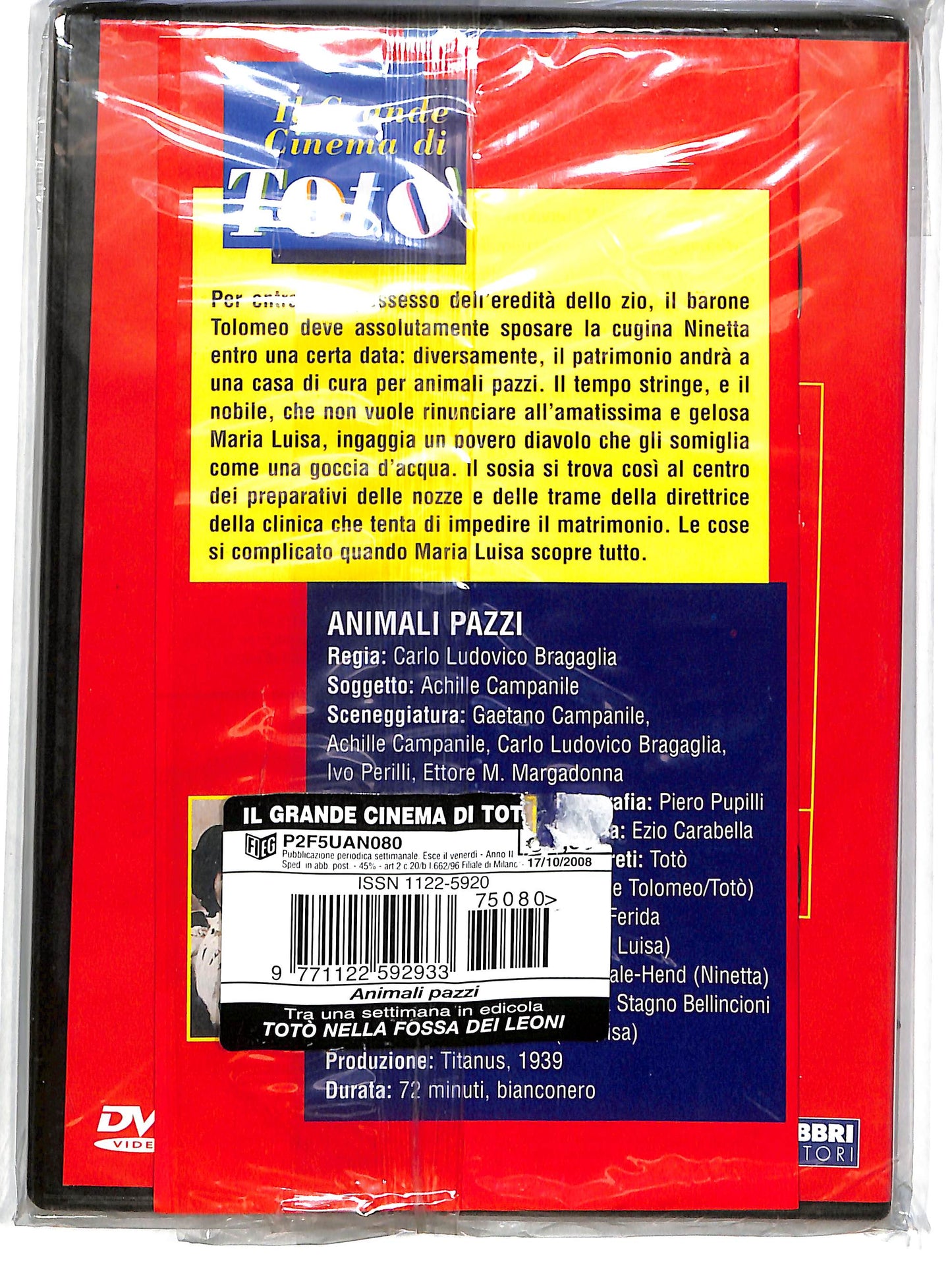 EBOND Animali pazzi EDITORIALE DVD DB629237