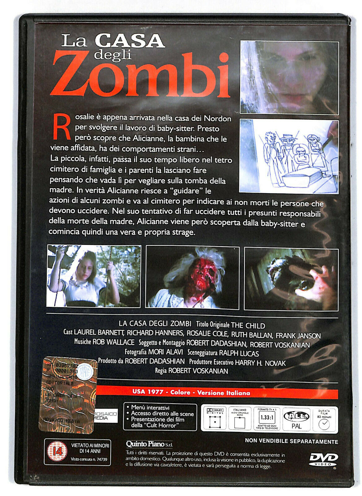 EBOND La Casa Degli Zombi EDITORIALE DVD DB629404