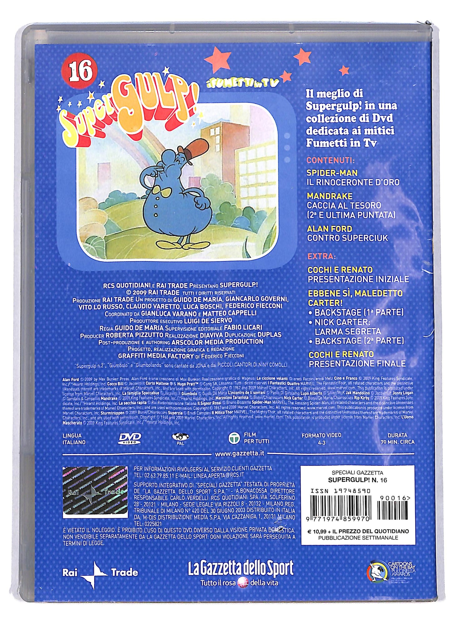 EBOND Giumbolo vol. 16 Supergulp EDITORIALE DVD DB629436