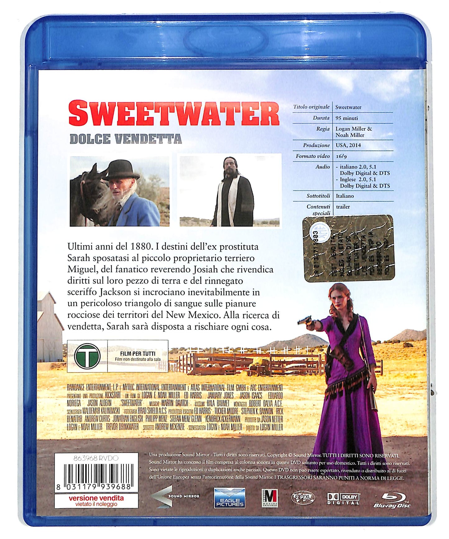 EBOND Sweetwater - Dolce vendetta BLURAY DB629667