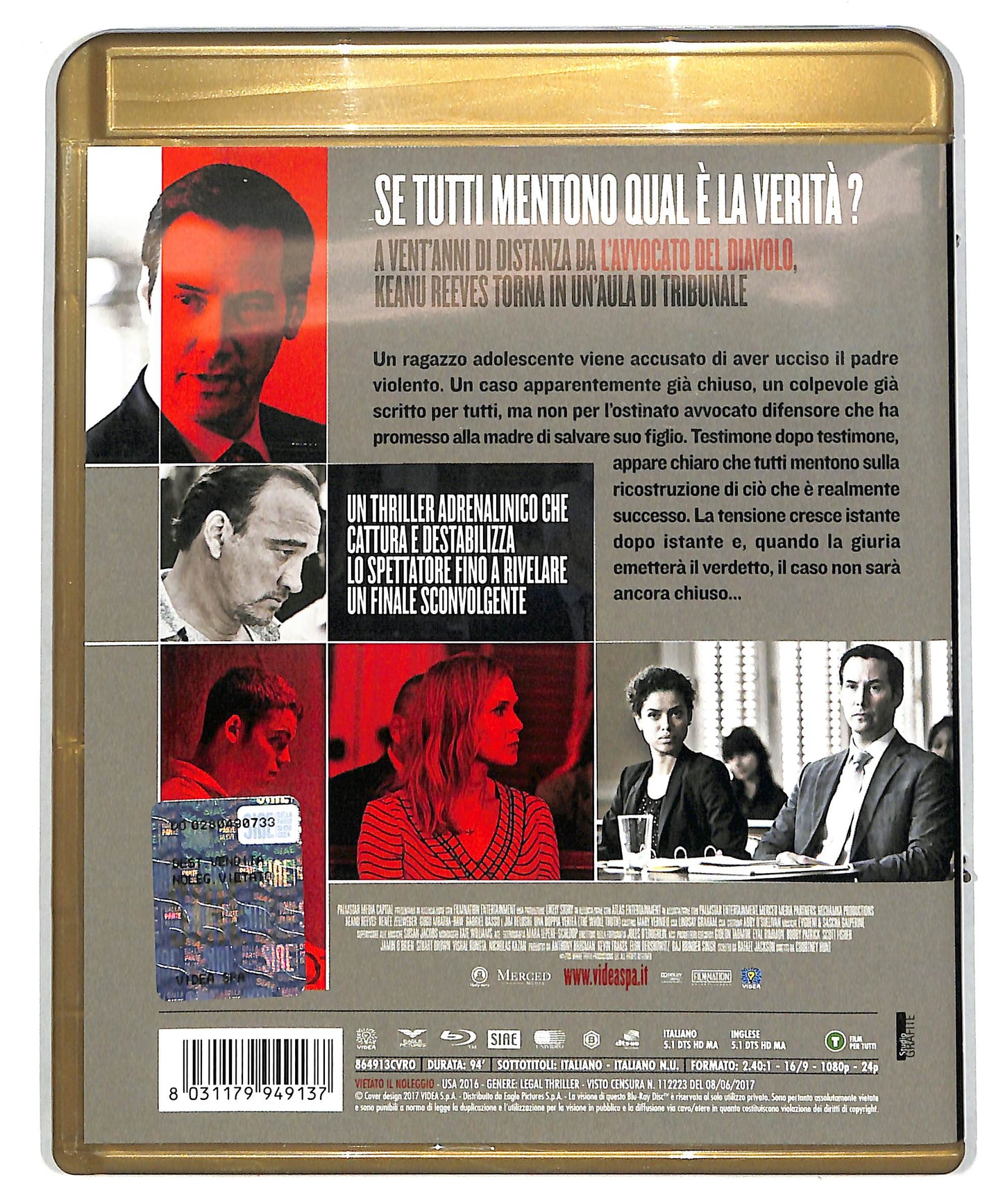 EBOND Una Doppia Verita'  BLURAY DB629677