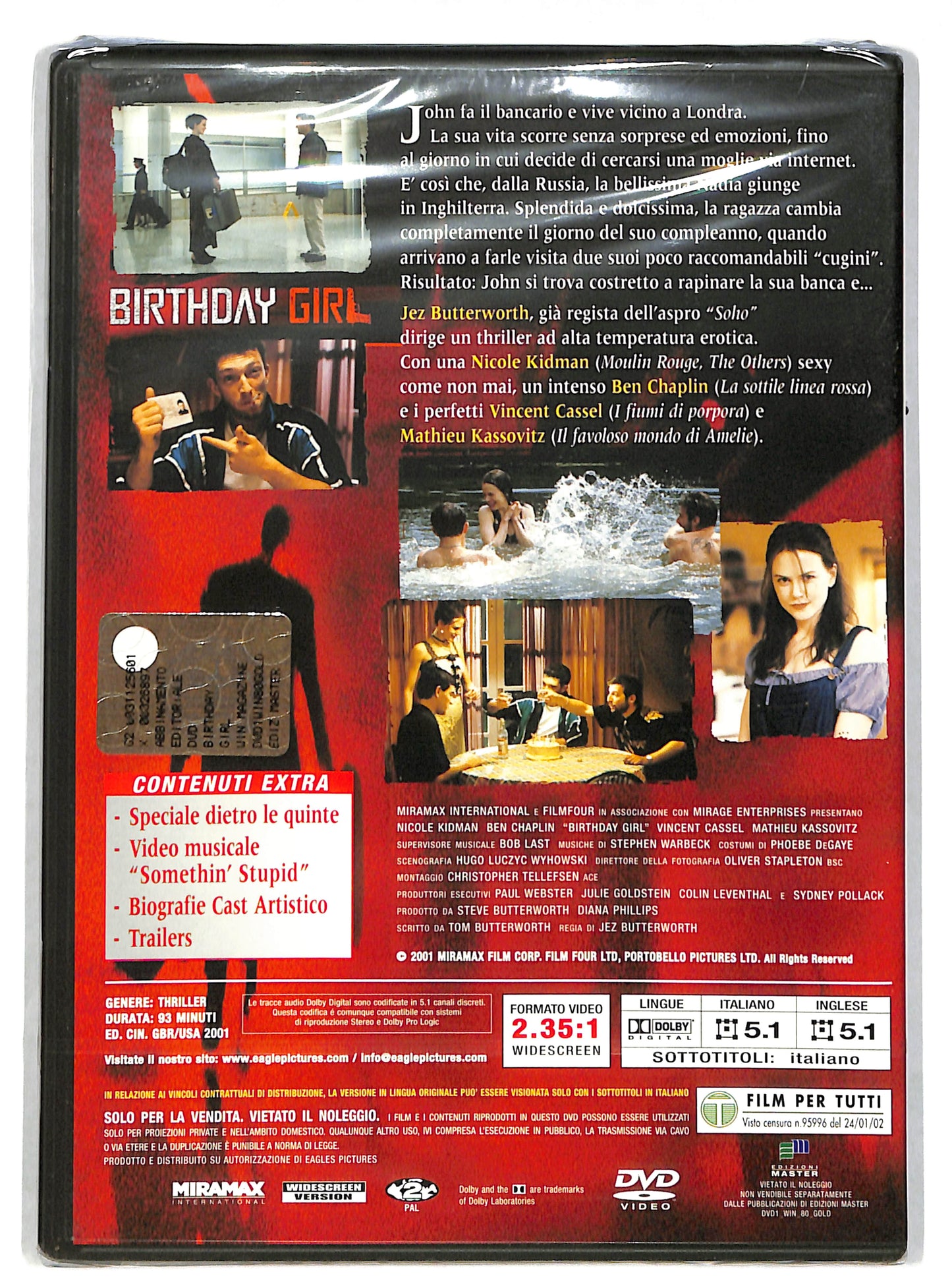 EBOND Birthday Girl EDITORIALE DVD DB630131