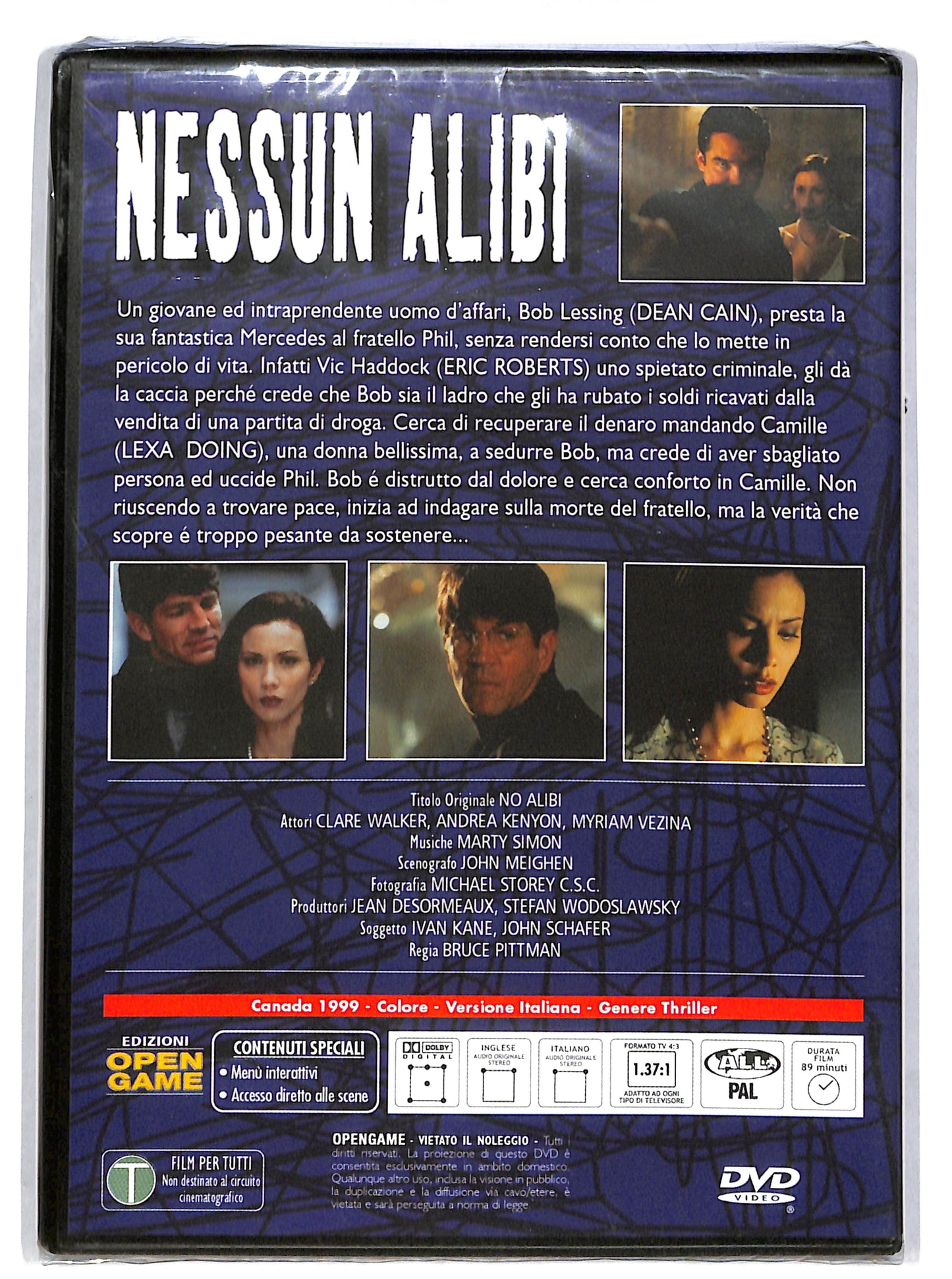 EBOND Nessun alibi EDITORIALE DVD DB630143