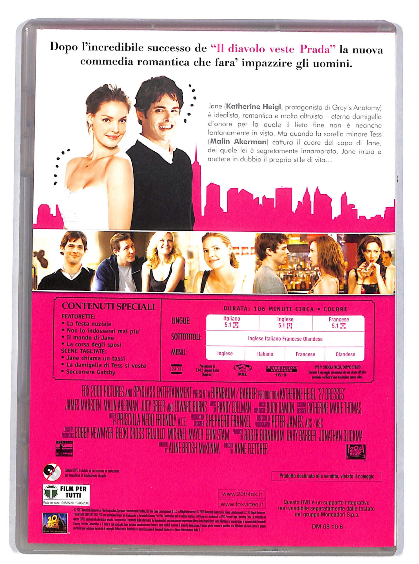 EBOND 27 volte in bianco EDITORIALE DVD DB630148