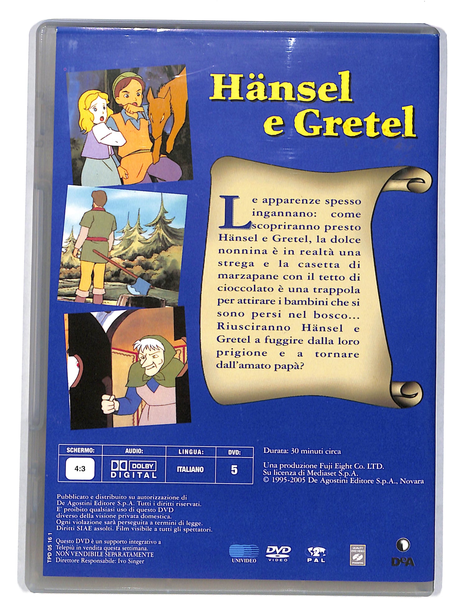 EBOND Hansel e Gretel EDITORIALE DVD DB630153