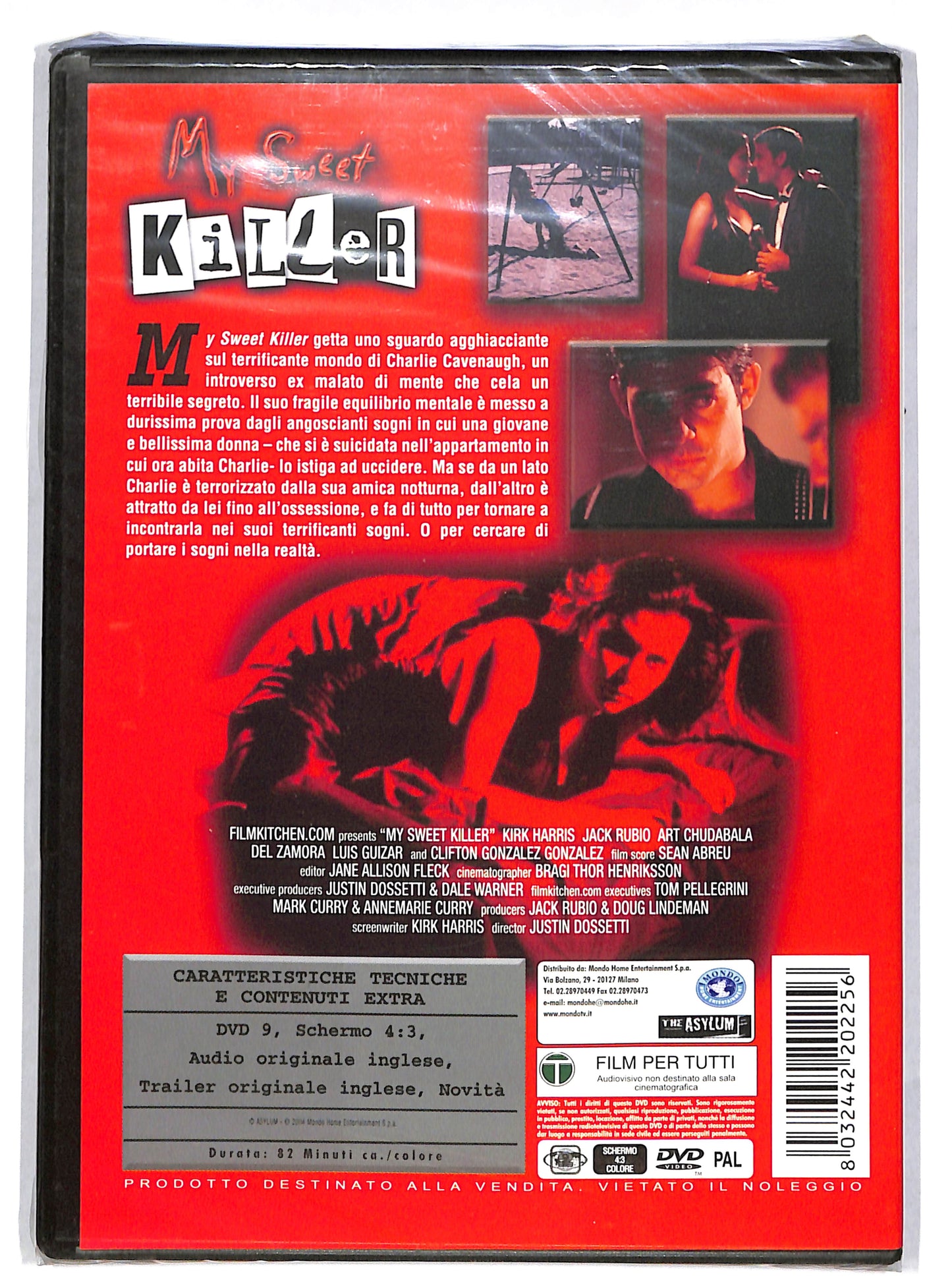 EBOND My sweet killer DVD DB630160