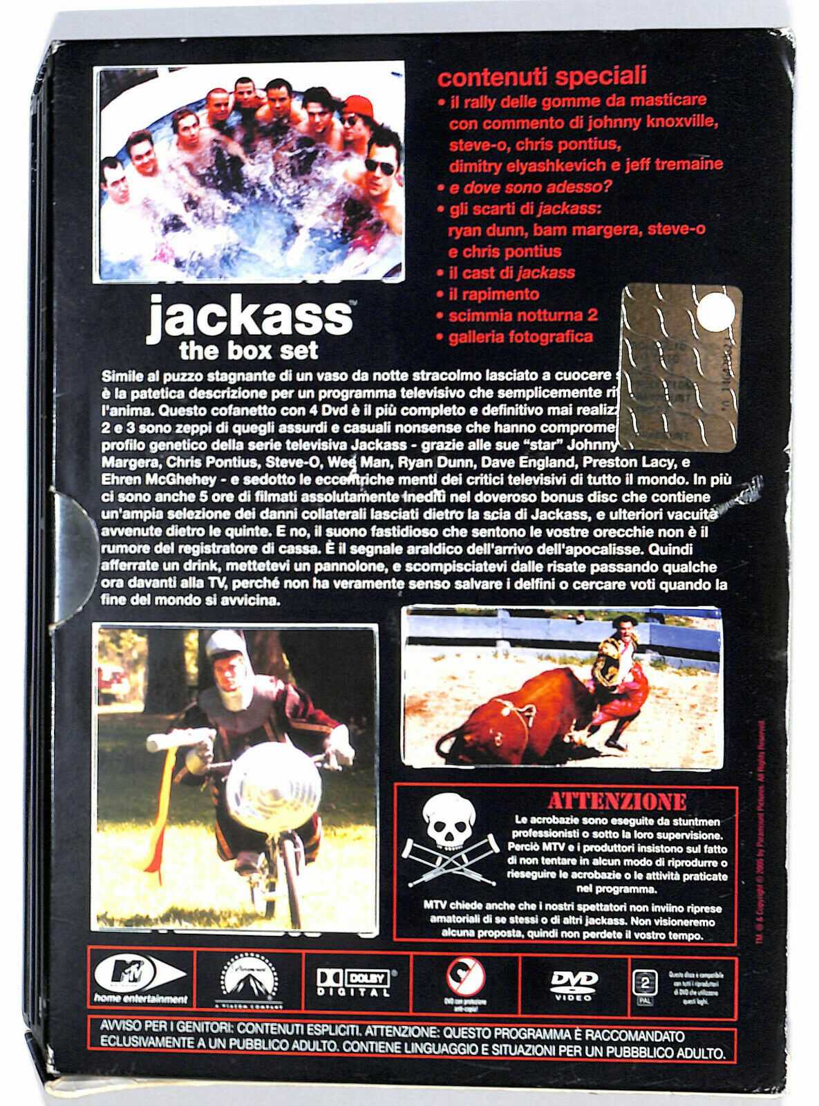 EBOND Jackass - The Box Set ( 4 ) DVD DB630437