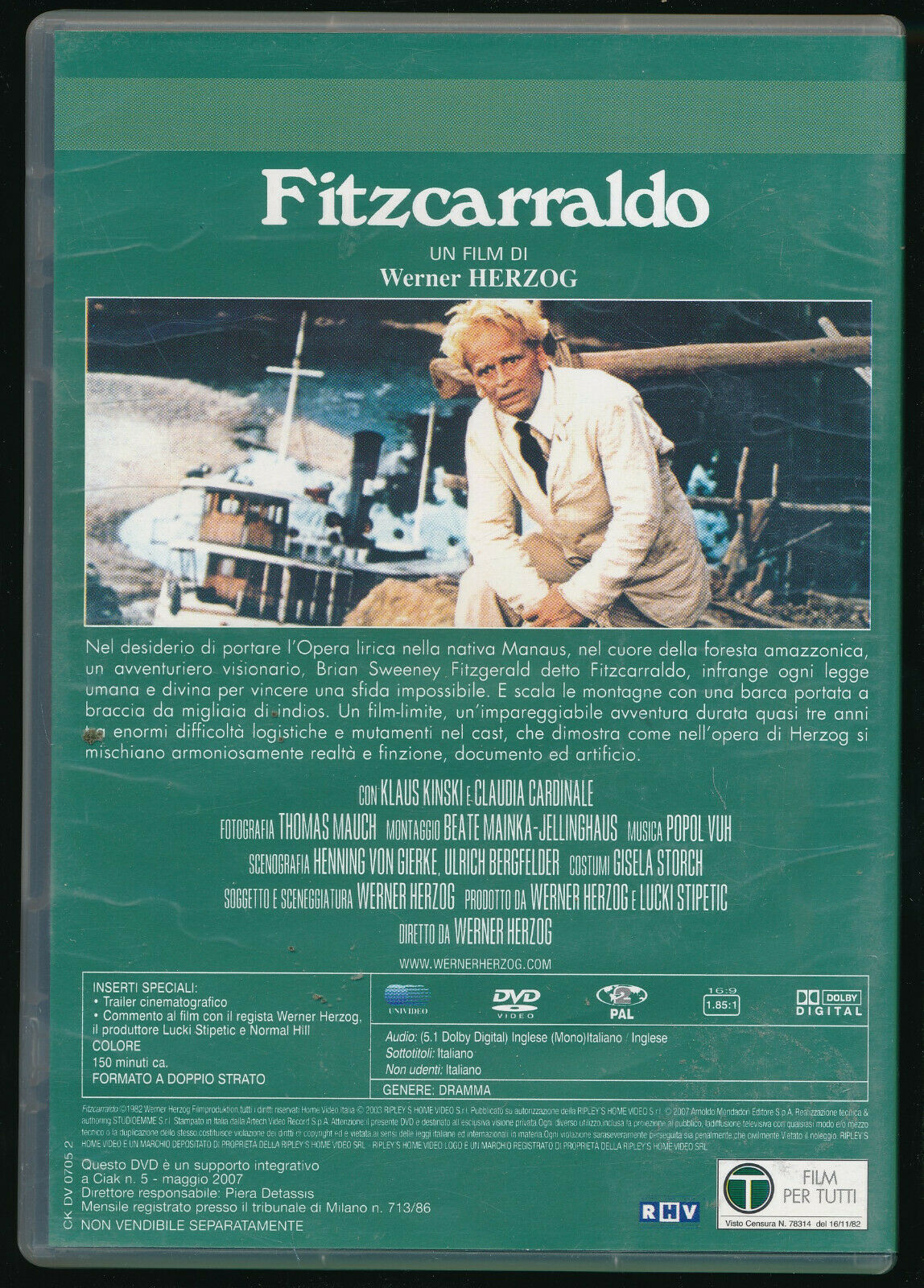 EBOND Fitzcarraldo Editoriale DVD DB630809