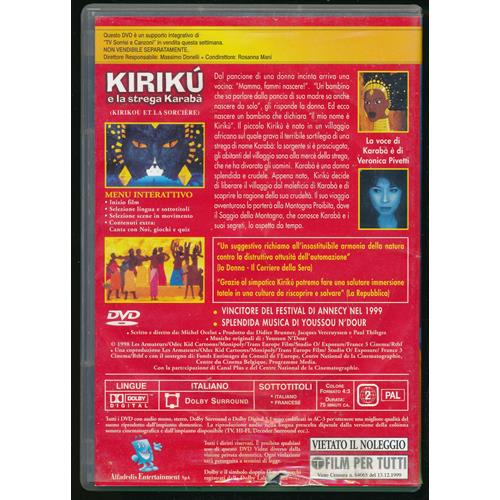 EBOND Kiriku e La Strega Karaba  Editoriale DVD DB630819