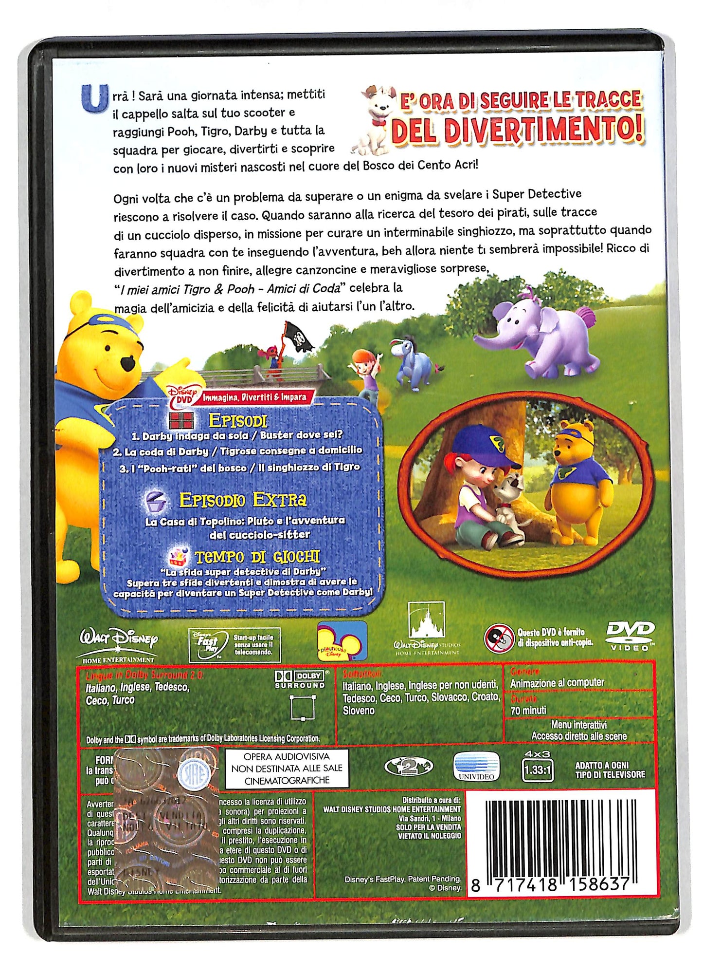 EBOND I miei amici Tigro & Pooh - Amici di coda DVD DB630820