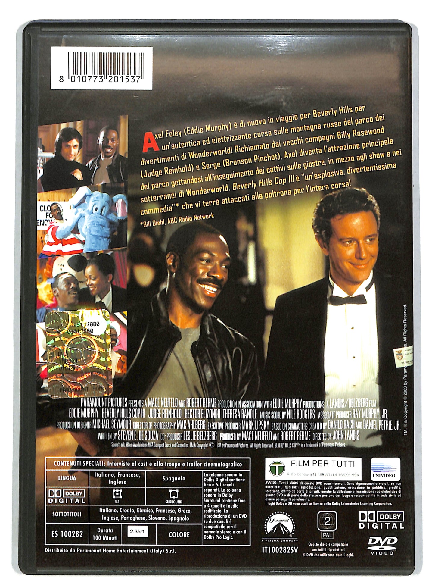 EBOND Beverly Hills Cop III DVD DB630915