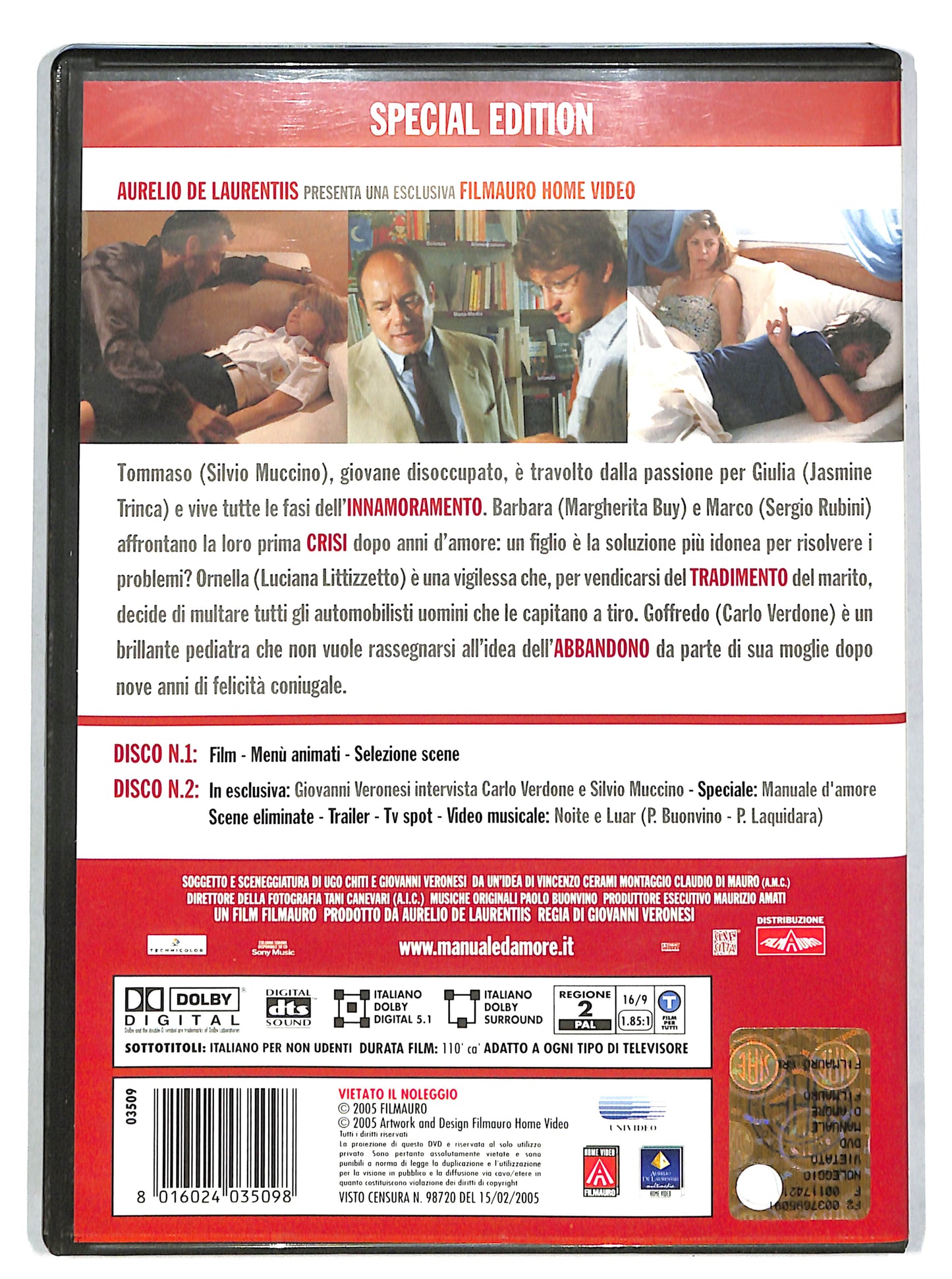 EBOND Manuale d'amore DVD DB630918