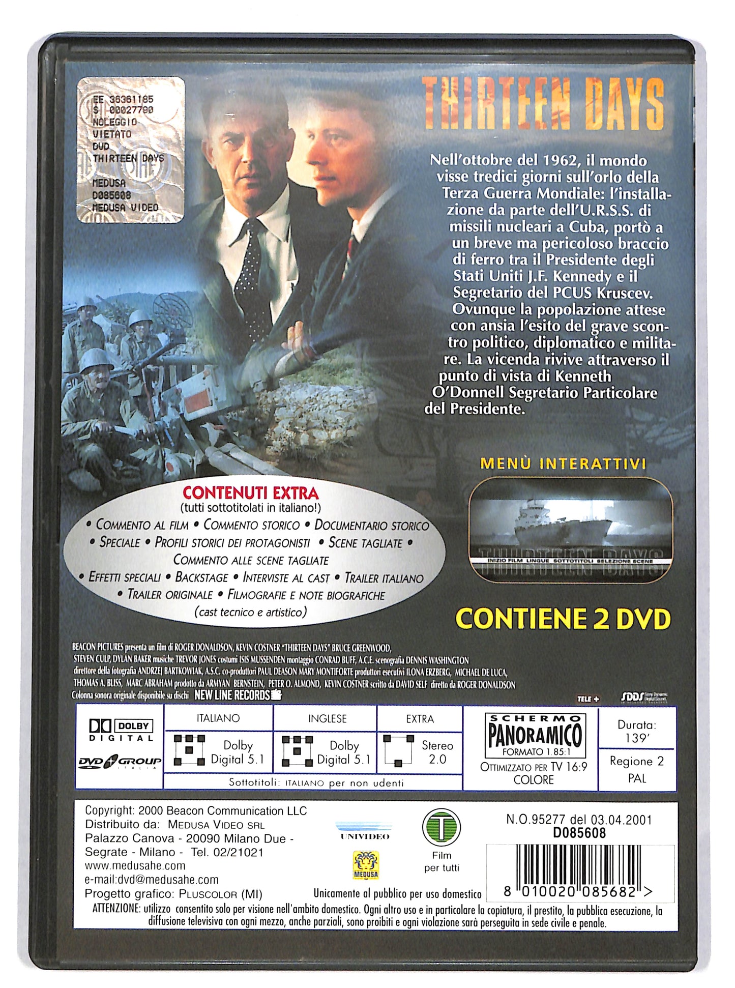 EBOND Thirteen Days DVD DB630930