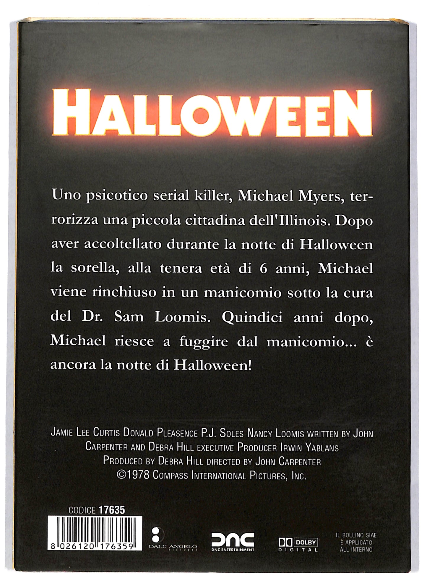 EBOND Halloween SLIPCASE DVD DB630959