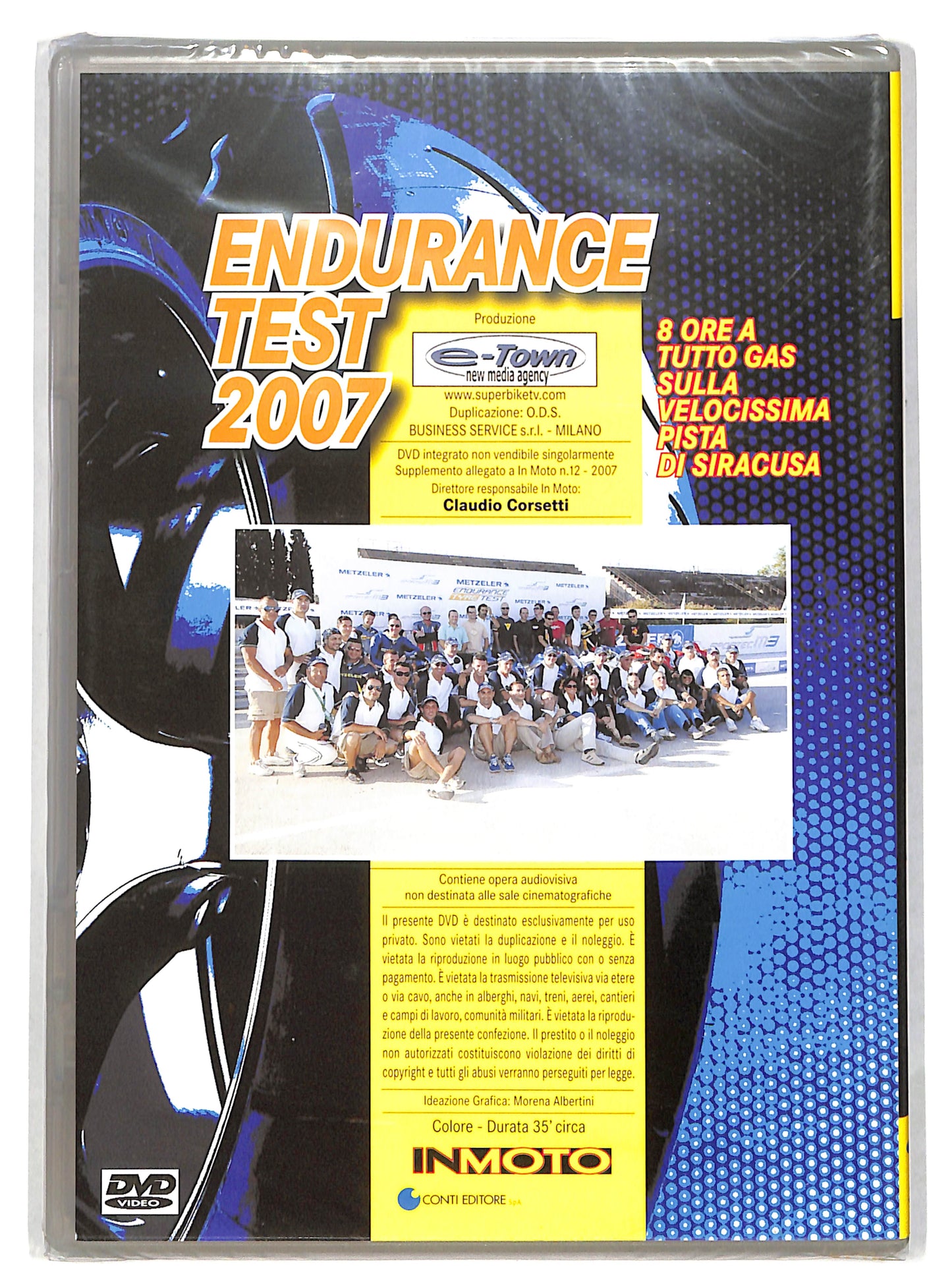 EBOND Endurance test 2007 EDITORIALE DVD DB631168