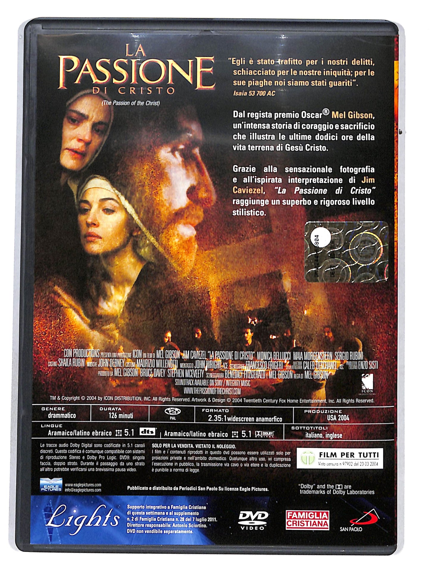 EBOND La Passione di Cristo EDITORIALE DVD DB631303