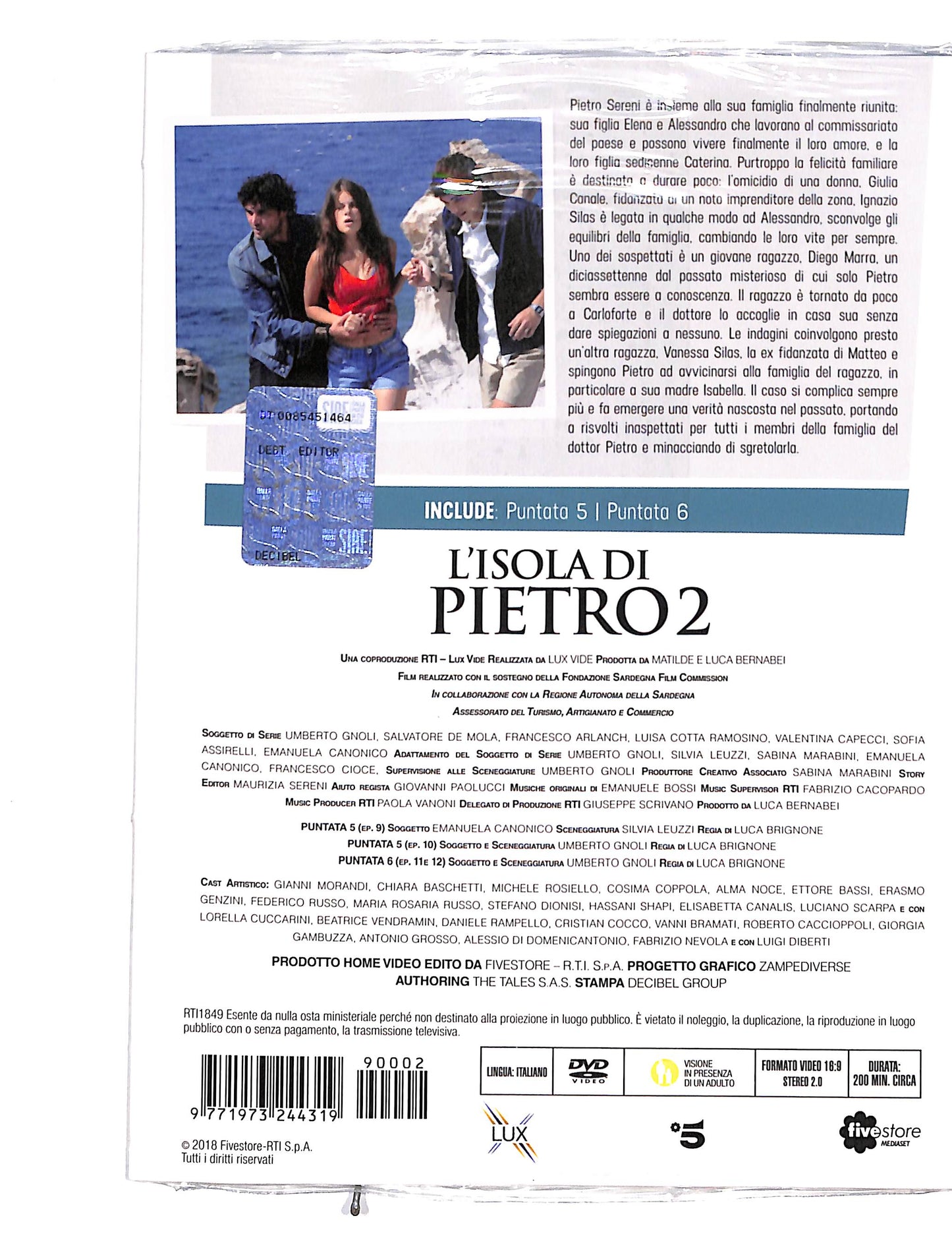 EBOND L'isola di Pietro puntate 5-6 EDITORIALE DVD DB631342