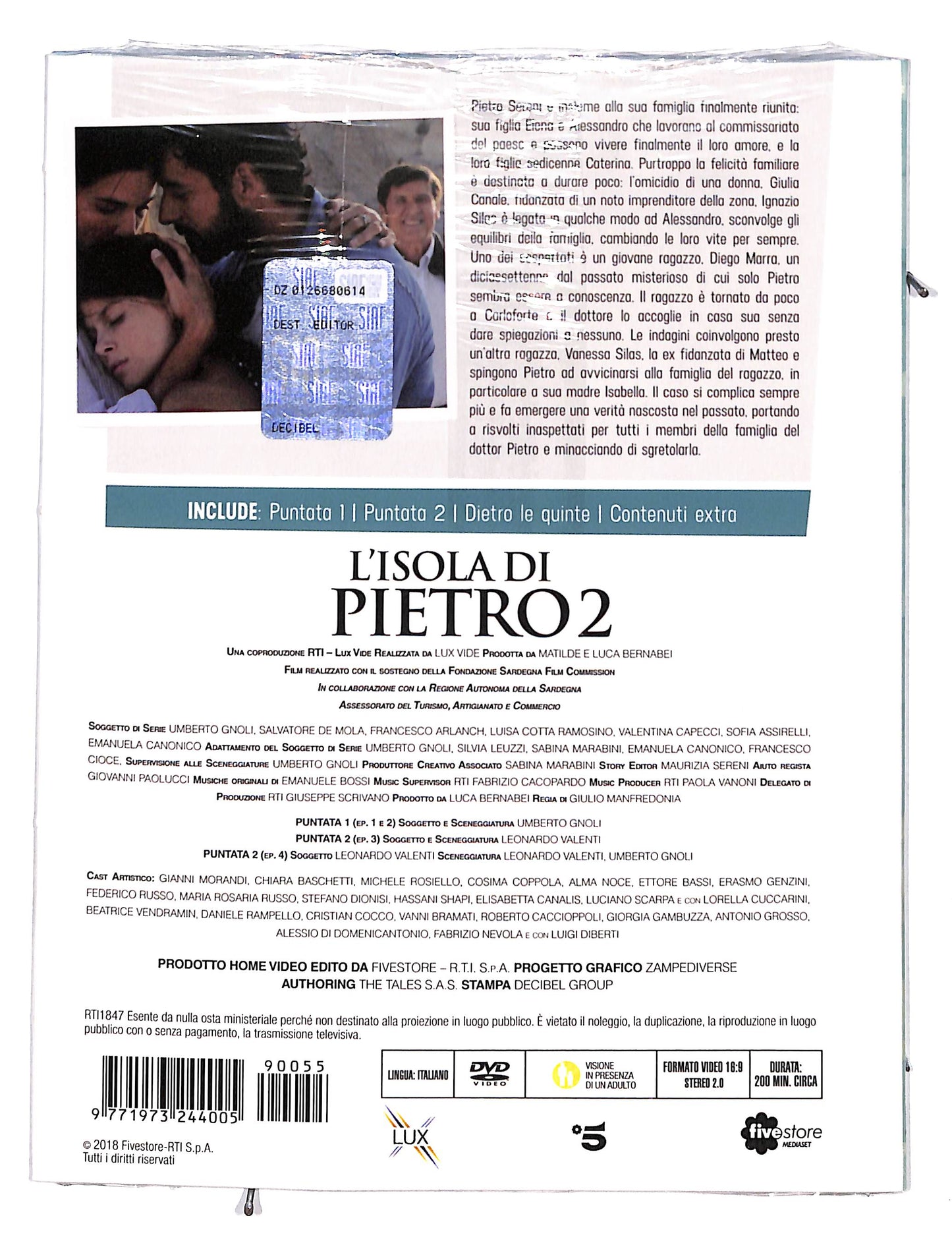 EBOND L'isola di Pietro 2 puntate 1-2 EDITORIALE DVD DB631344