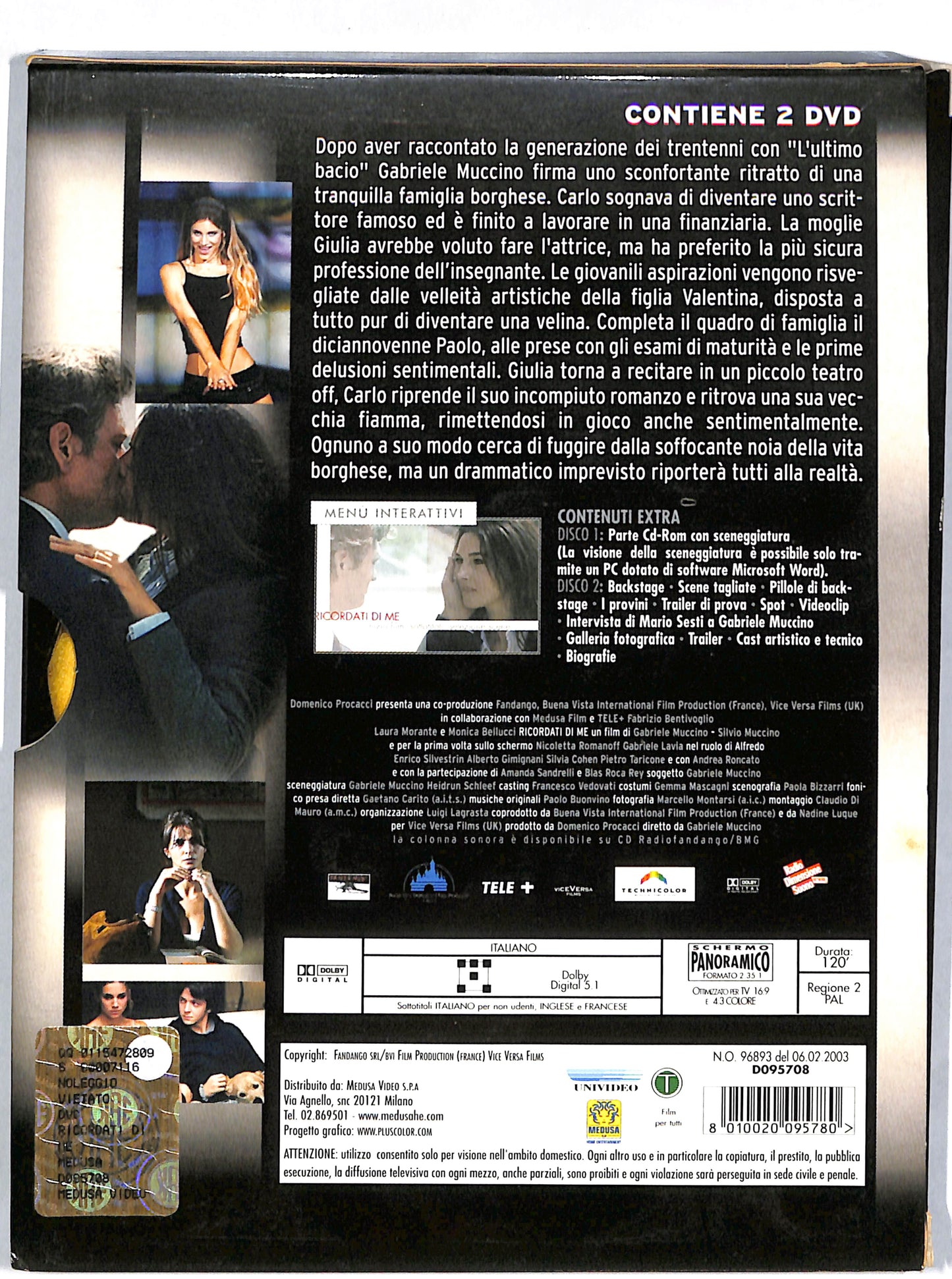 EBOND Ricordati di me DIGIPACK DVD DB631615