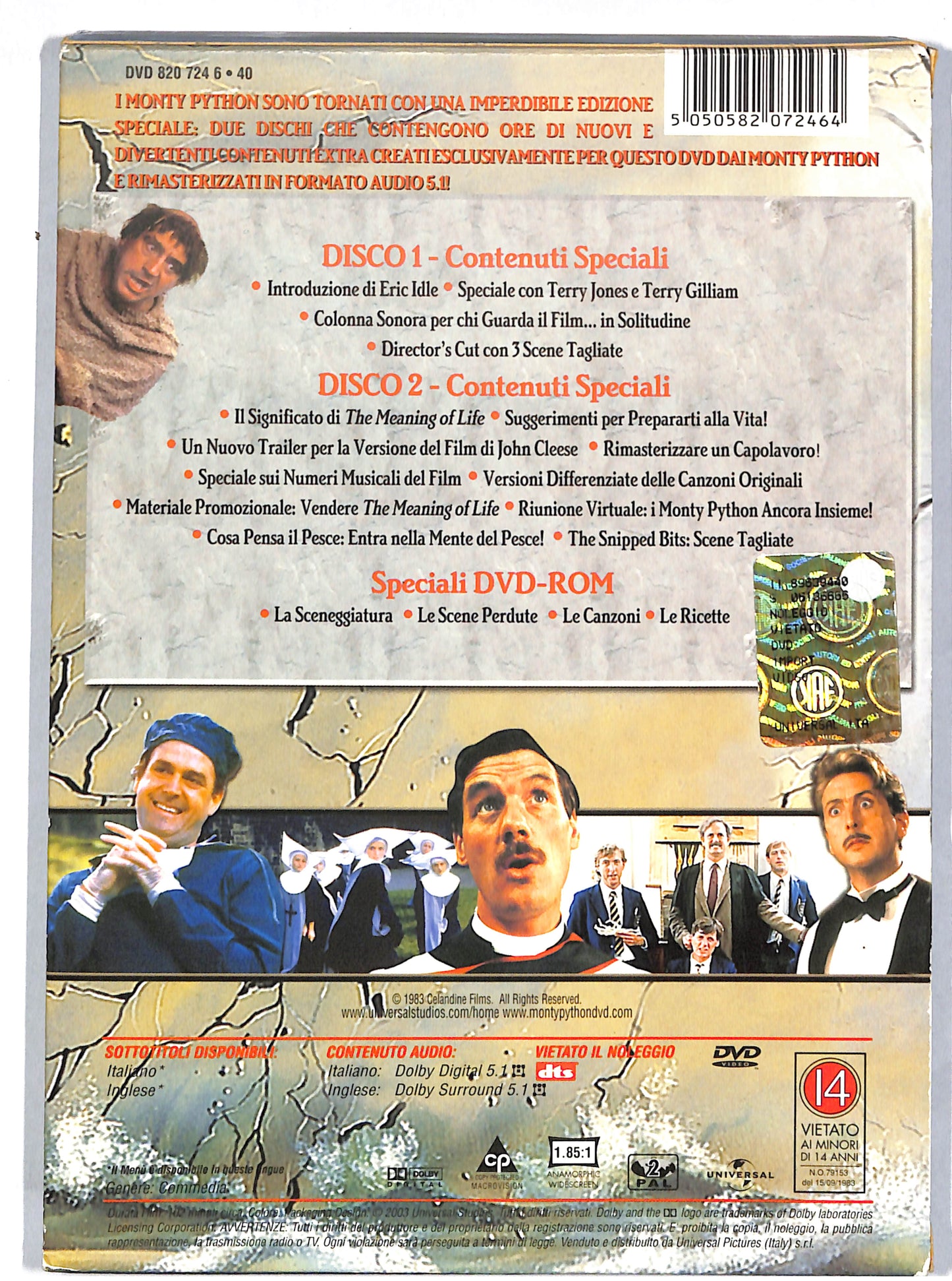 EBOND Monty Python - Il senso della vita Slipcase EDIZIONE SPECIALE DVD DB631631