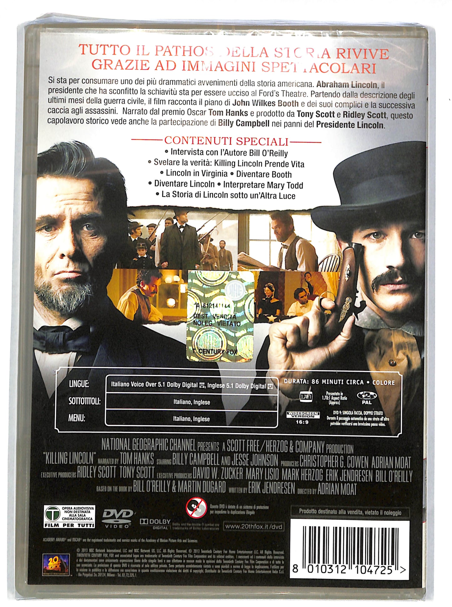 EBOND Killing Lincoln DVD DB631650