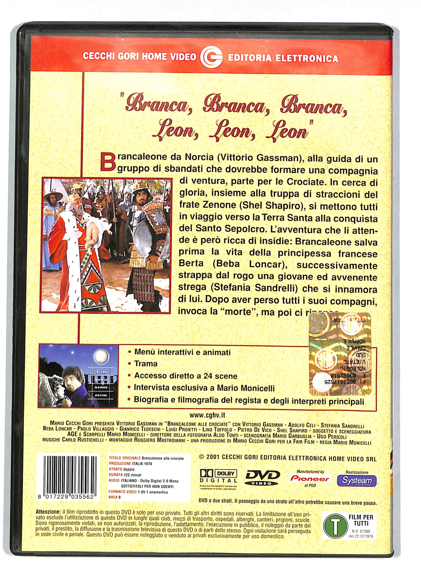 EBOND Brancaleone alle crociate DVD DB631657