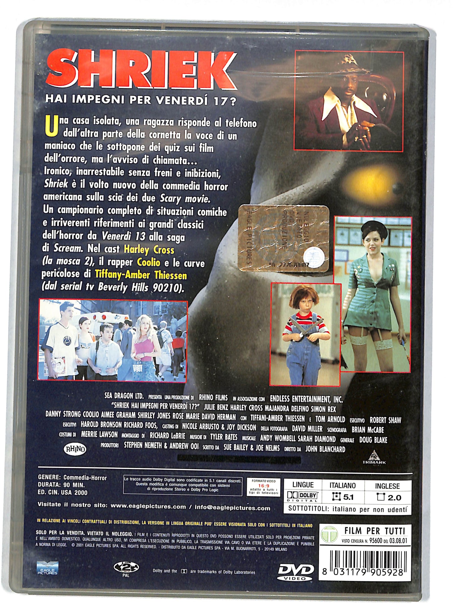 EBOND Shriek DVD DB631658