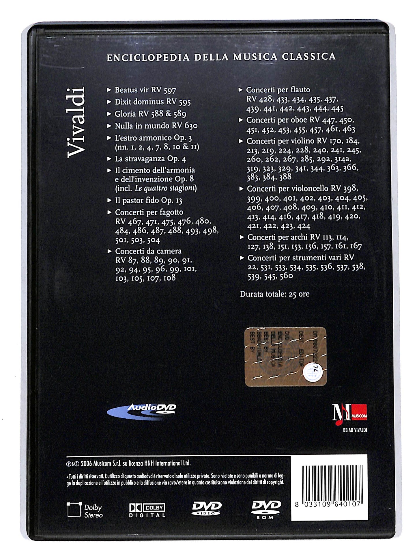 EBOND Vivaldi - 4. Vivaldi 1678 - 1741 DVD DB631806