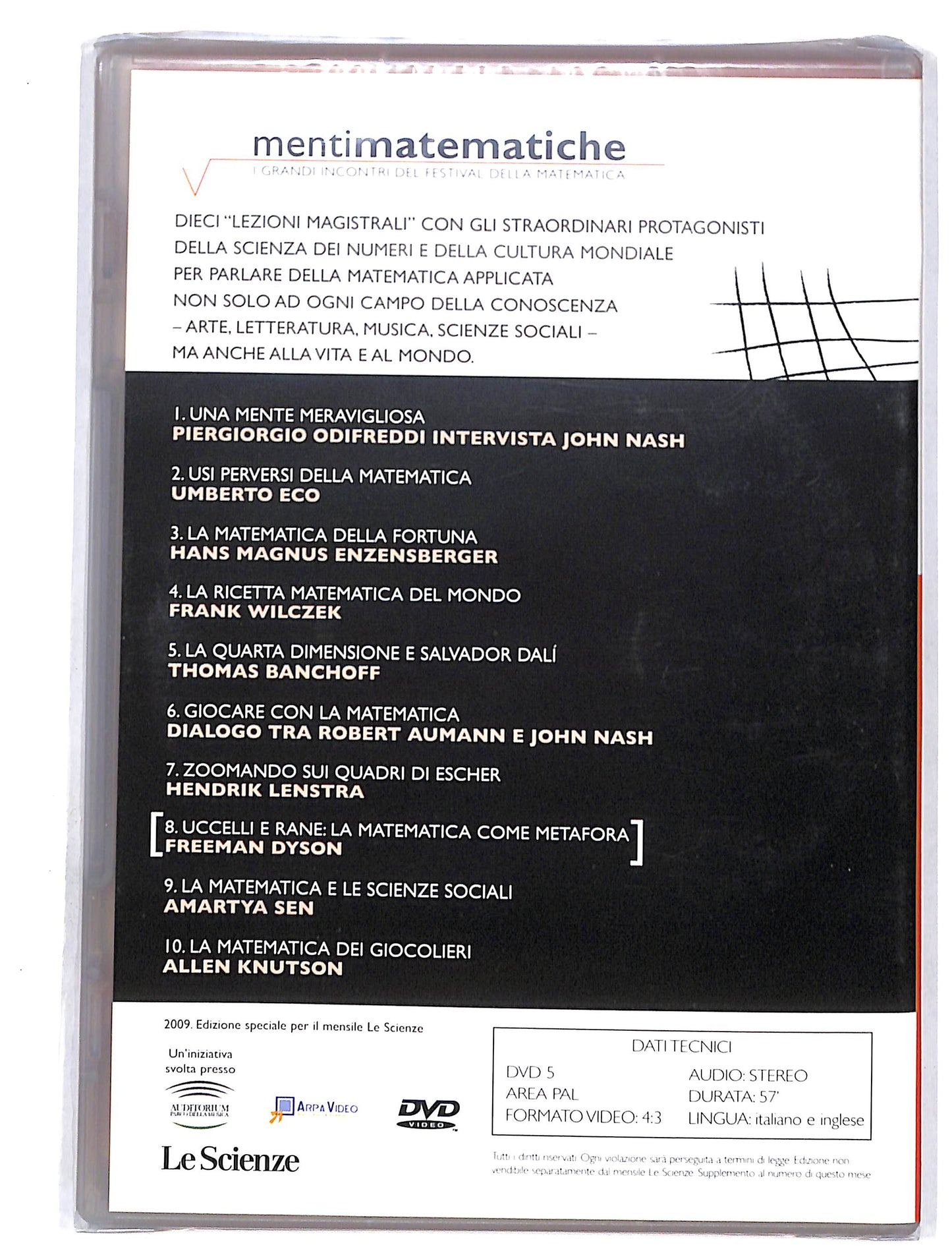 EBOND Mentimatematiche vol.8 Uccelli e rane DVD DB631834