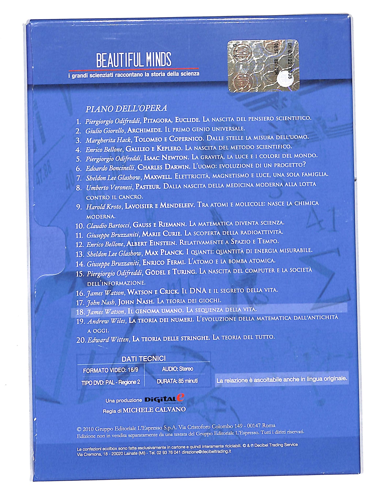 EBOND Beautiful Mids Il Genoma Umano vol.18 DVD DB631835