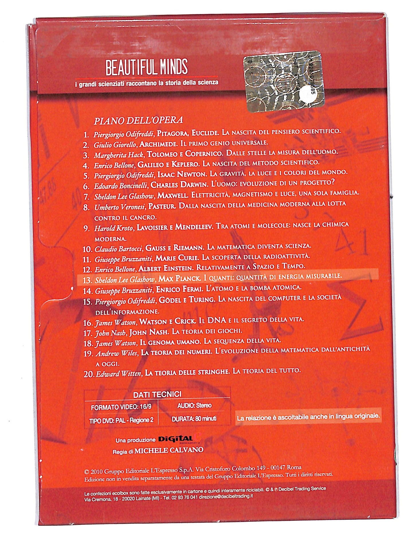 EBOND Beaufitul Minds vol.13 I quanti - quantita di energia DVD DB631838