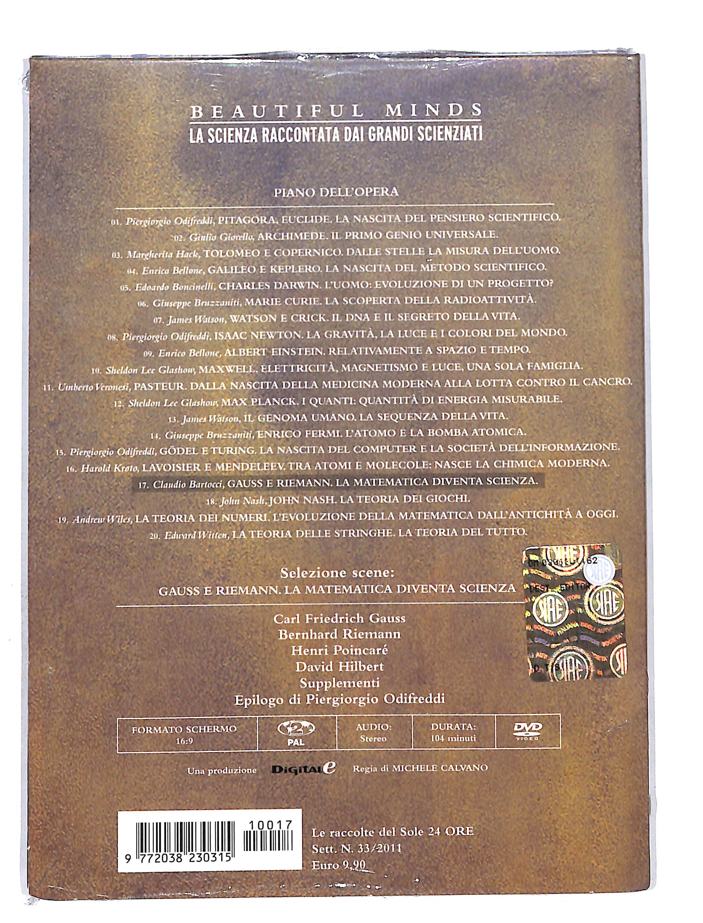 EBOND Beautiful Minds vol.17 la matematica diventa scienza DVD DB631842