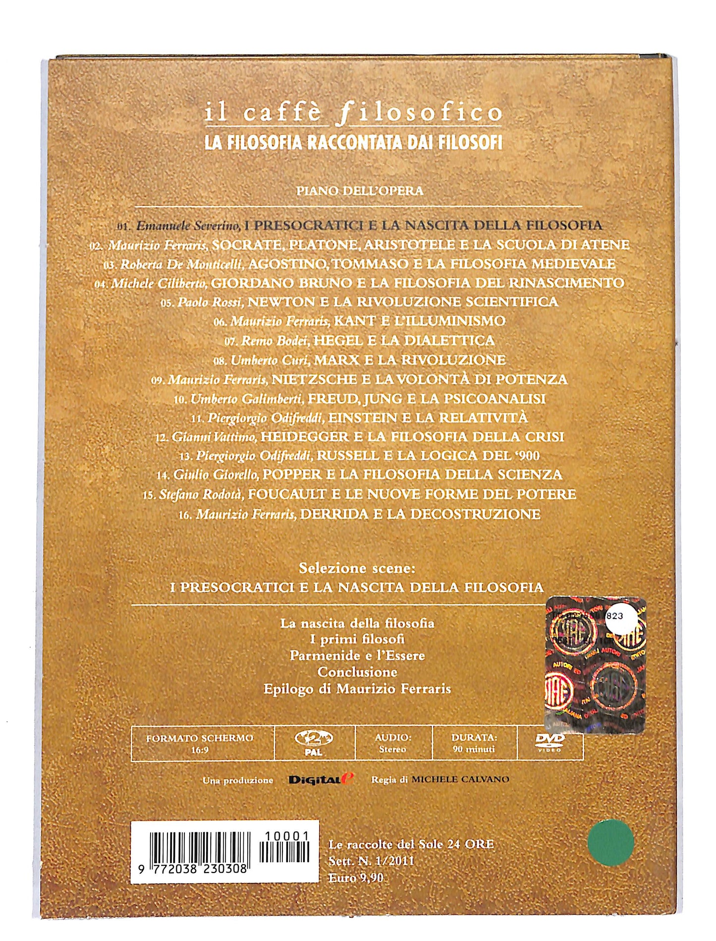 EBOND Il Caffe filosofico vol.1 i presocratici EDITORIALE DVD DB631859