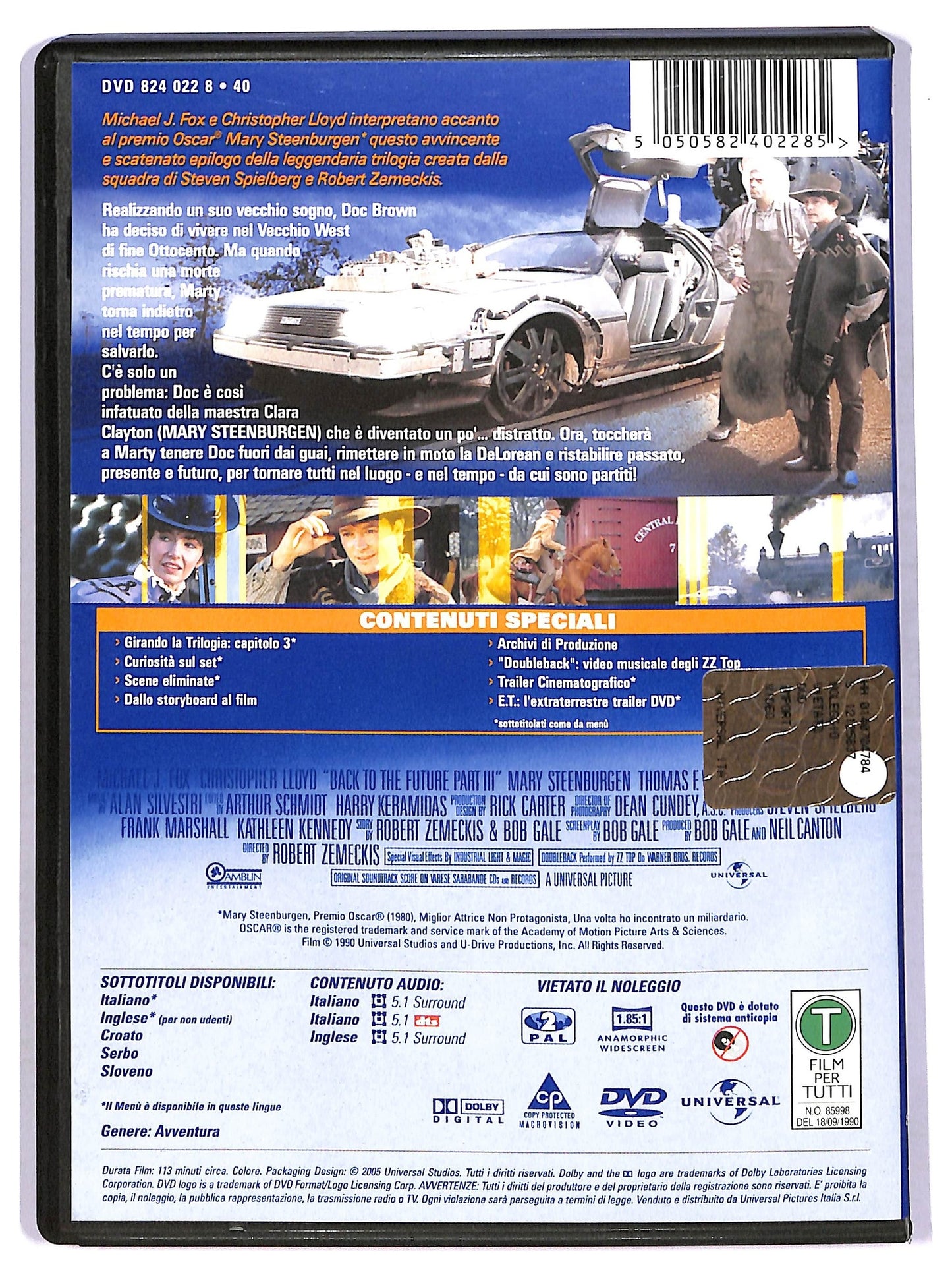 EBOND Ritorno al futuro II EDITORIALE DVD DB631862