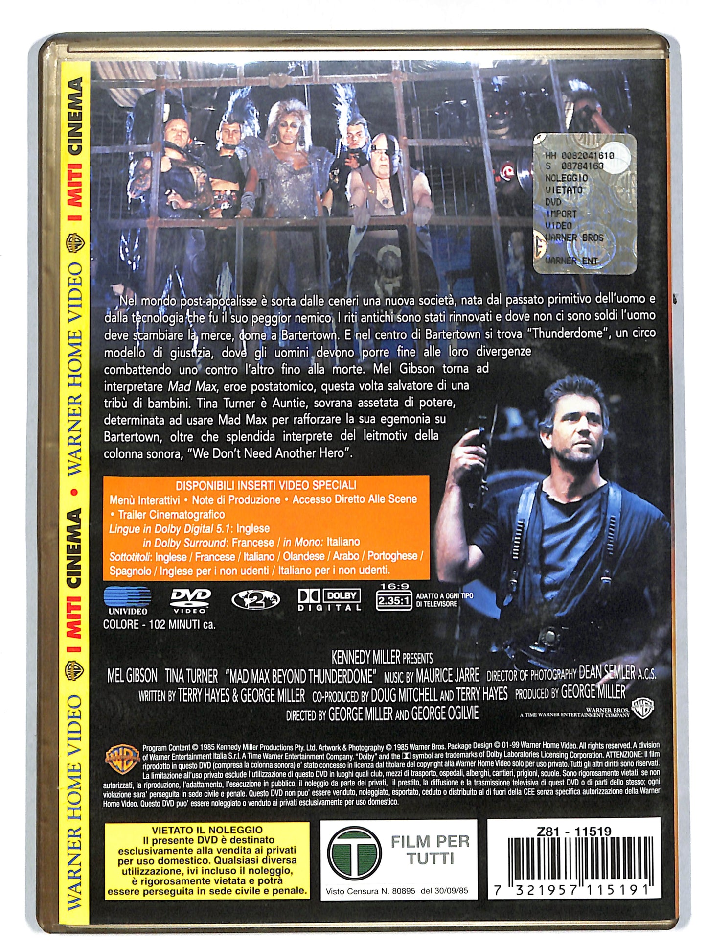 EBOND Mad Max oltre la sfera del tuono DVD DB632101