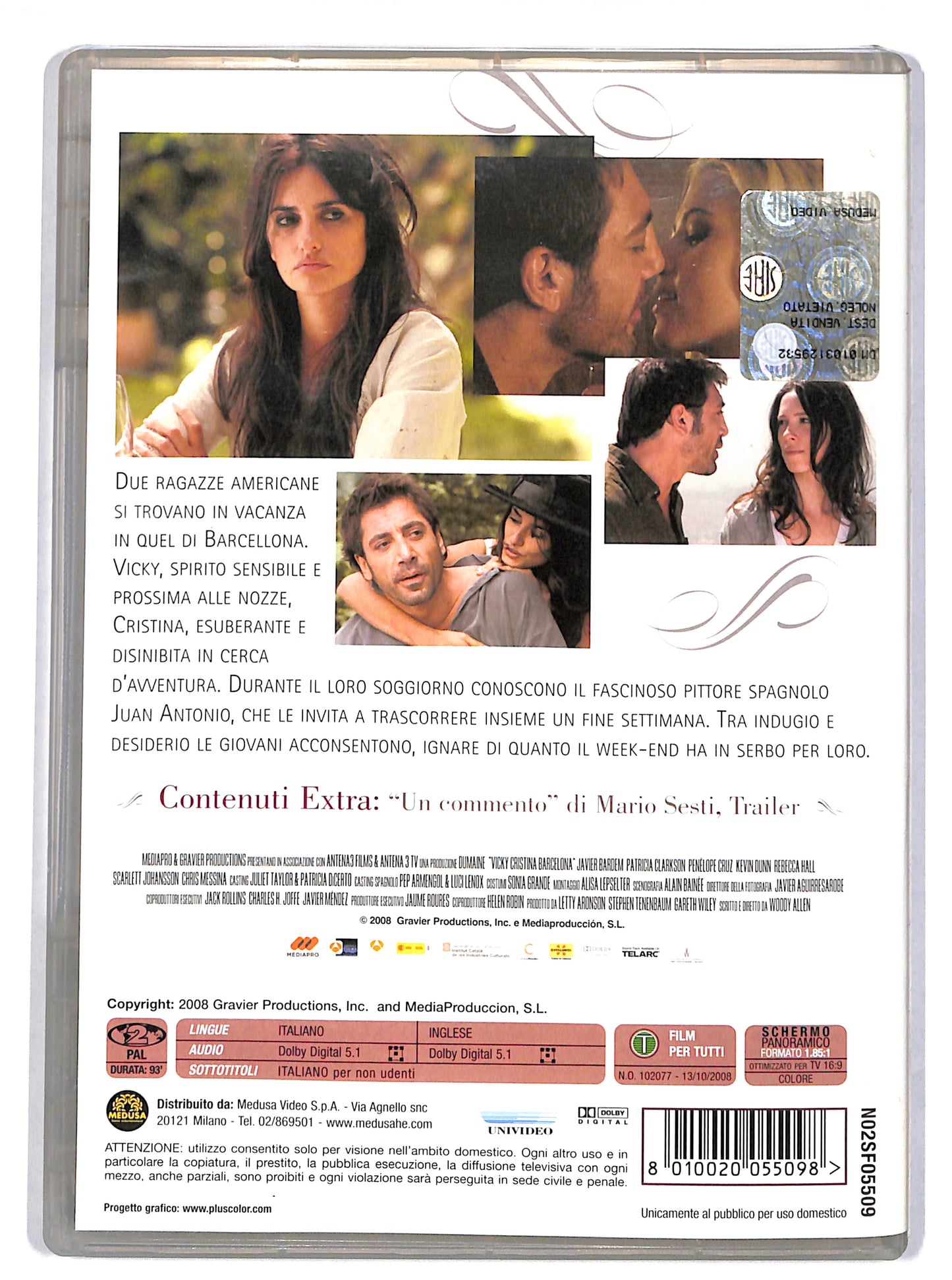 EBOND Vicky cristina barcelona DVD DB632114