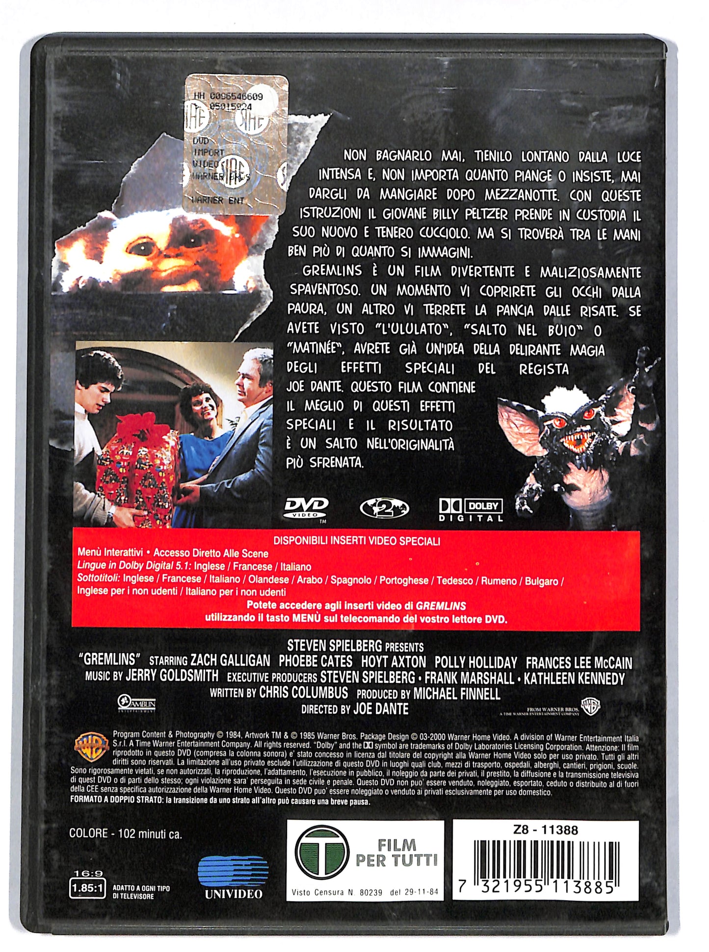 EBOND Gremlins DVD DB632133