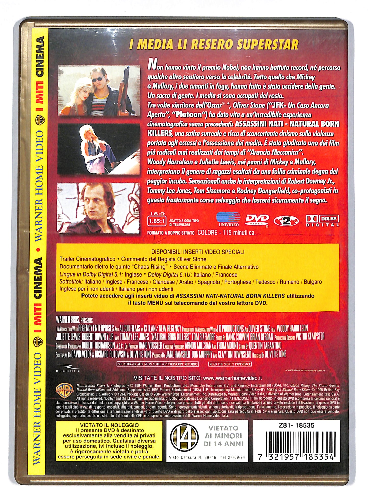 EBOND Assassini nati - Oliver Stone collection vol 24 DVD DB632145