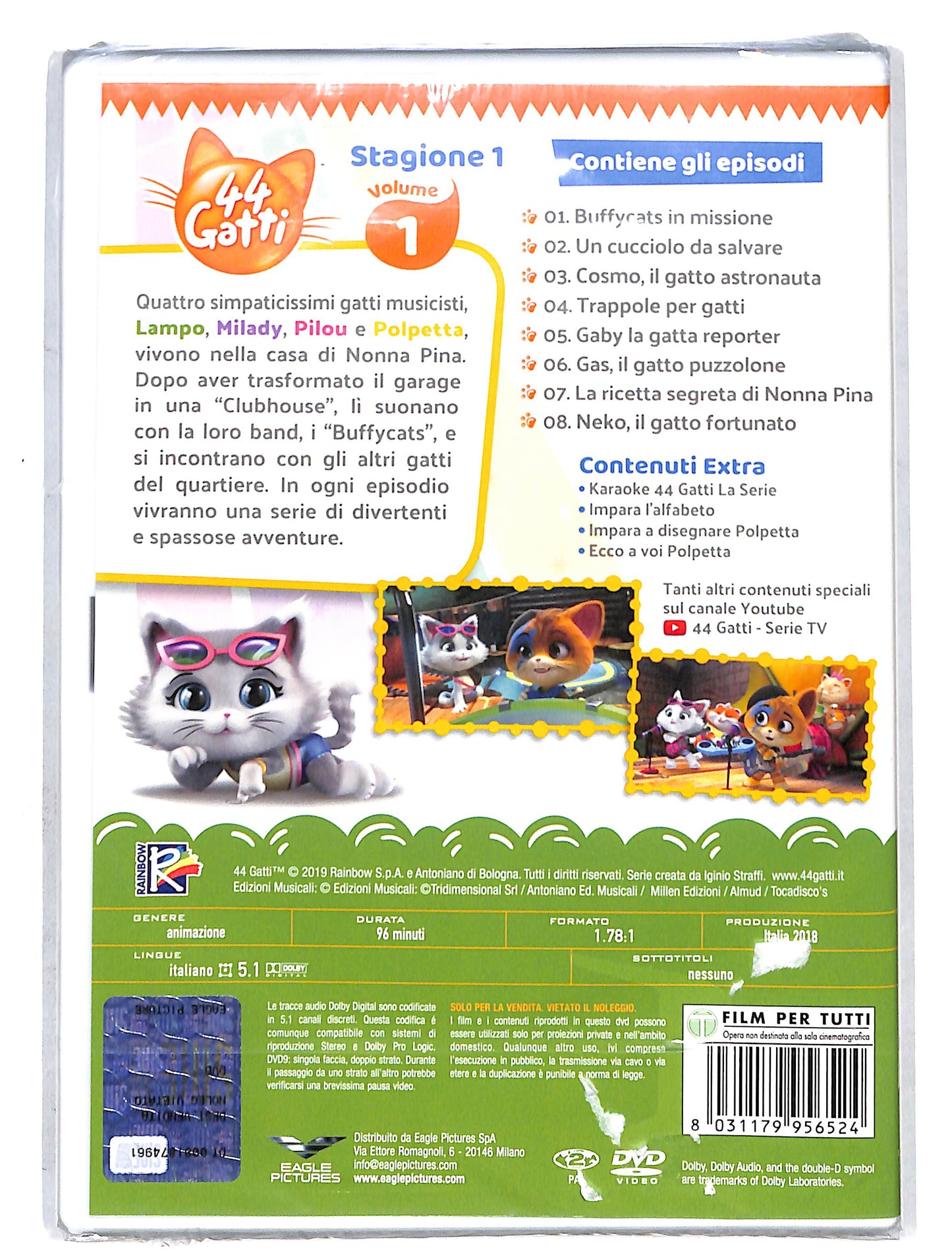 EBOND 44 gatti vol.1 DVD DB632311